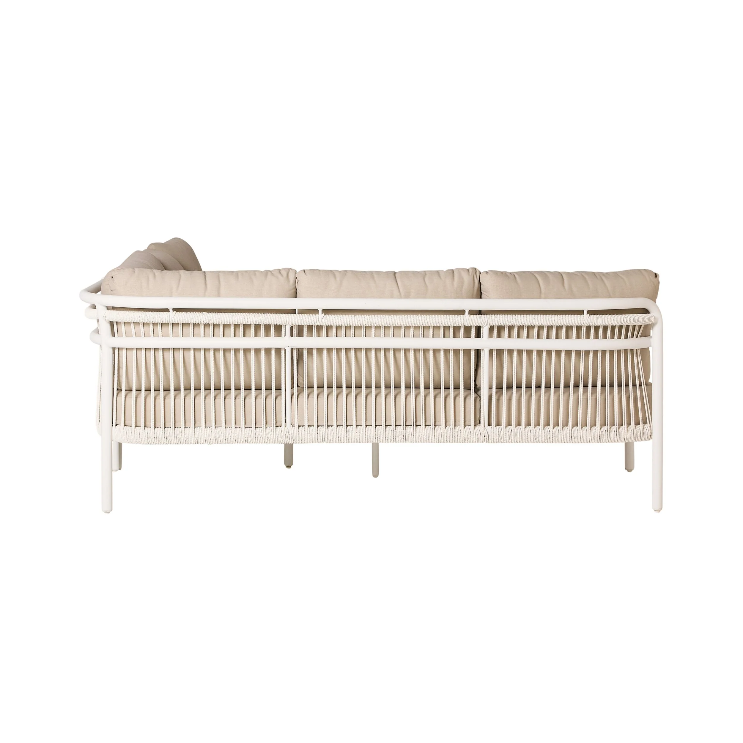 Milly Sofa Set with Dining Table Taupe - Image 3