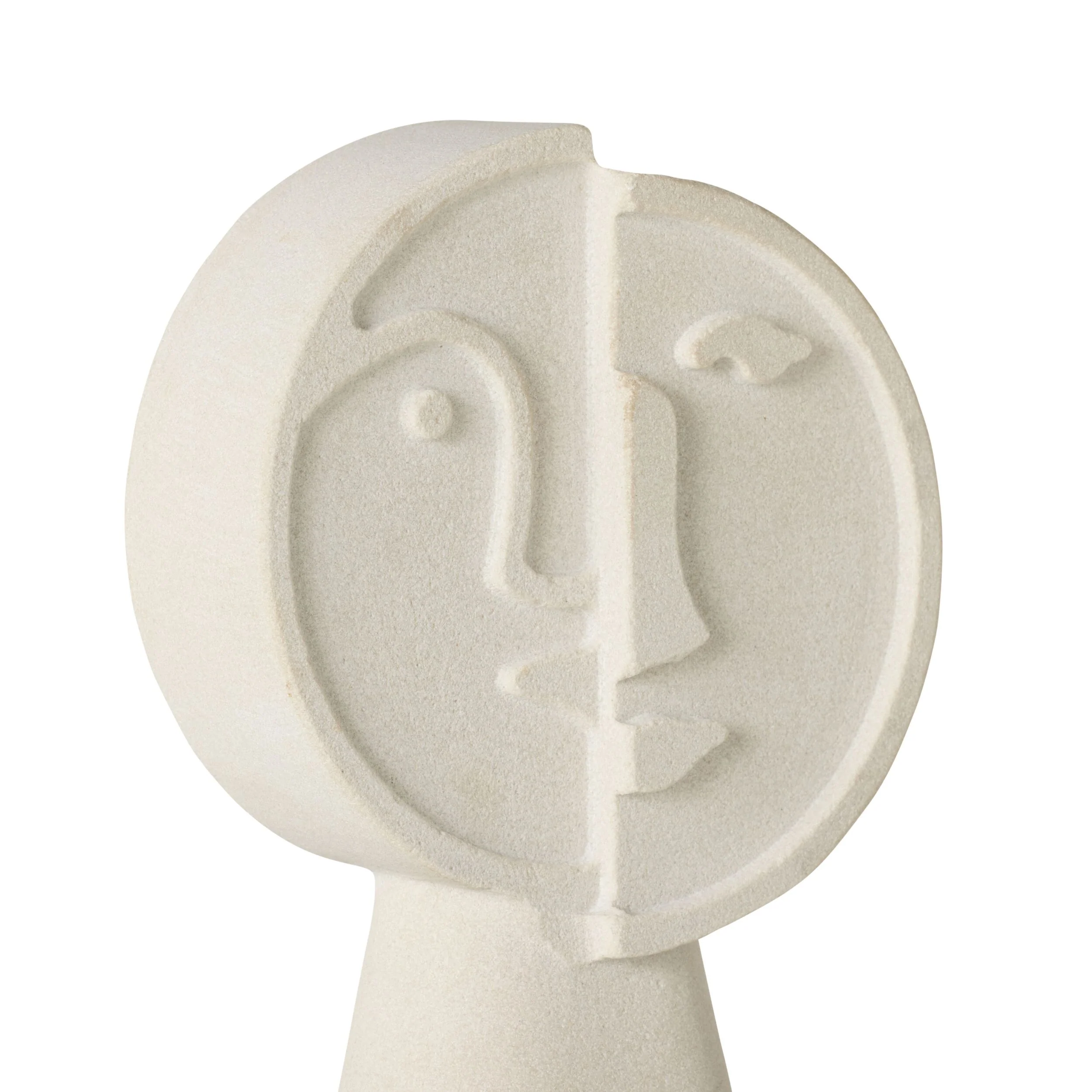 Mint Sandstone Profiles Statue - Image 3