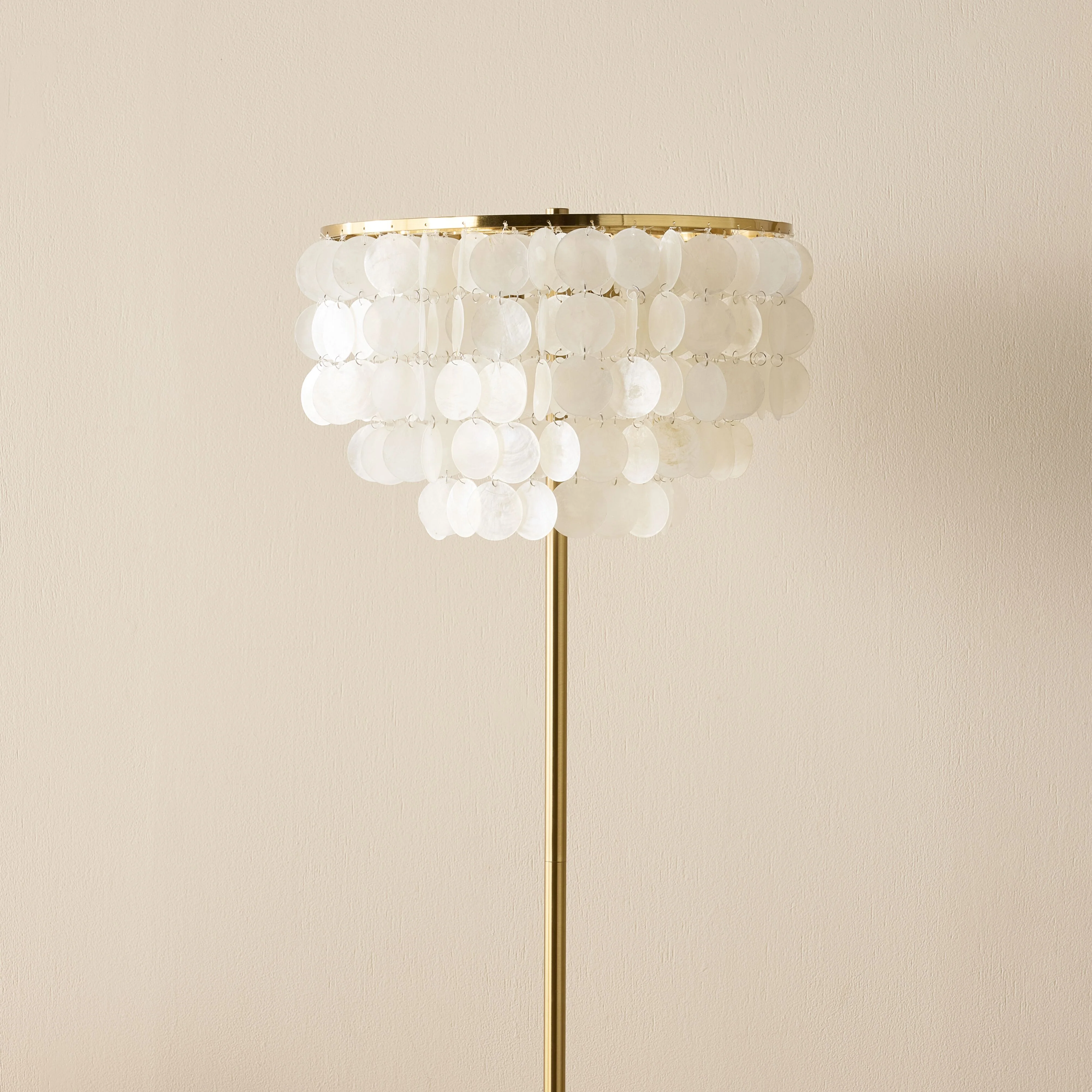Mirella Capiz Floor Lamp 160cm - Image 7