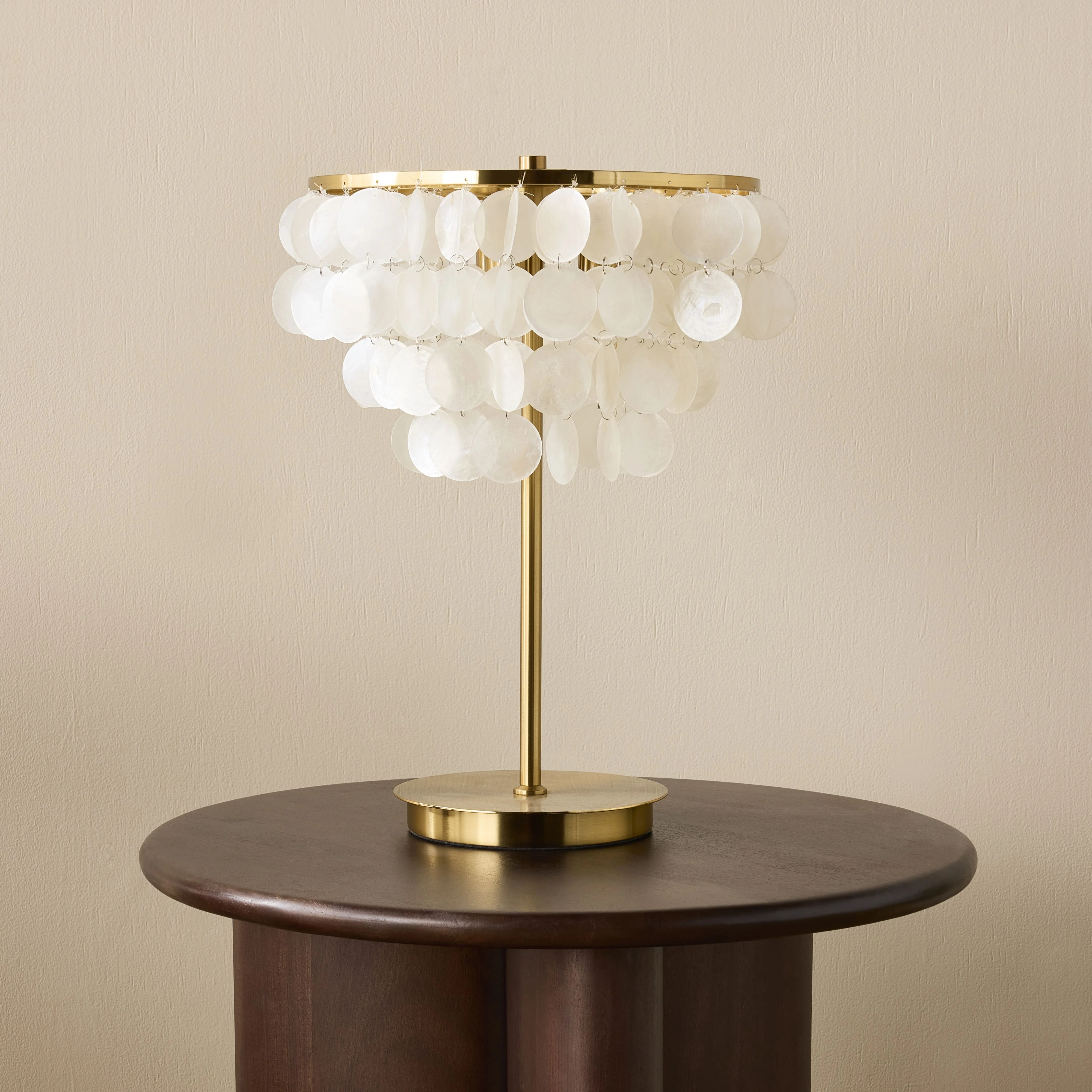 Mirella Capiz Table Lamp 49cm - Image 4