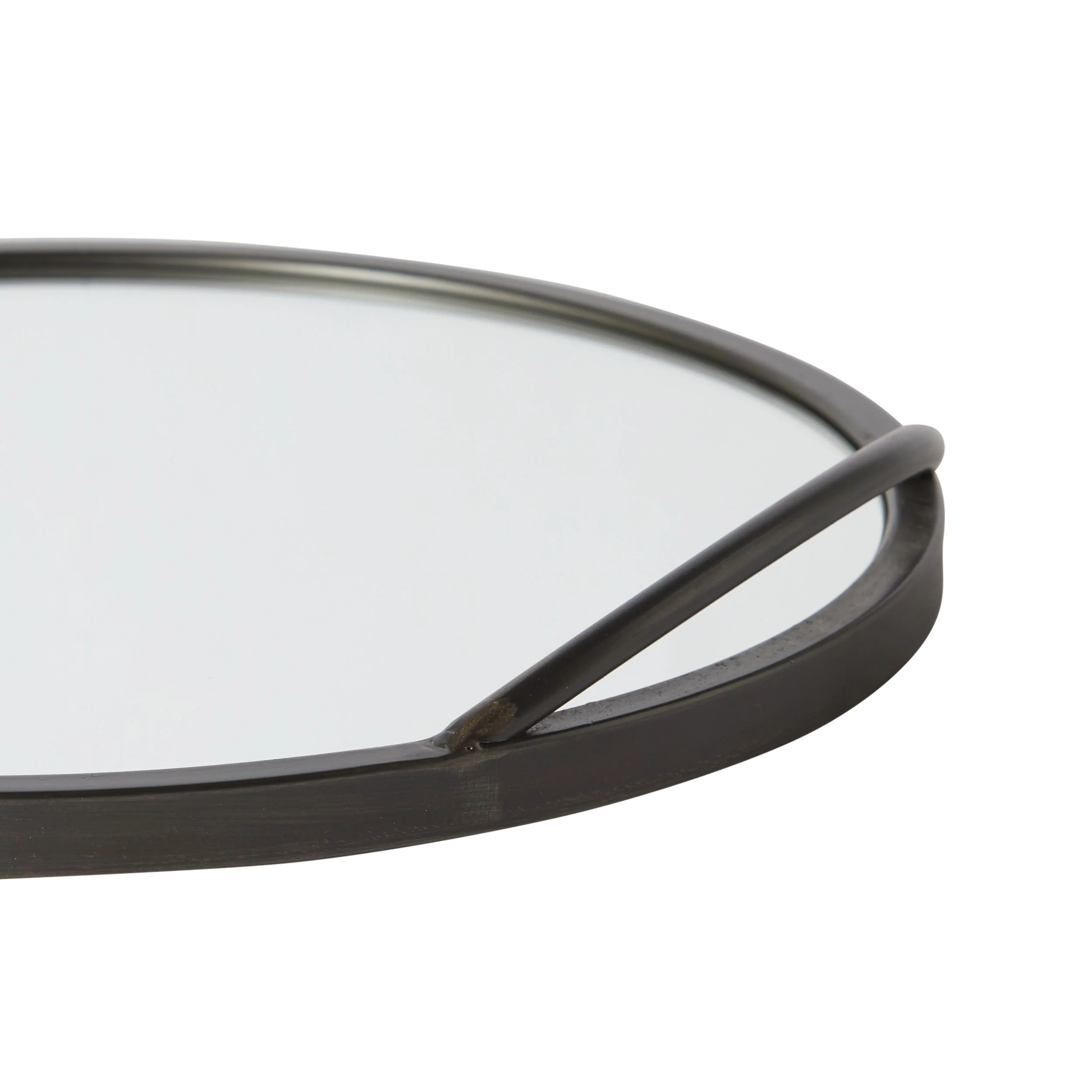 Mirrored Round Tray 40x40x5.5cm - Image 2