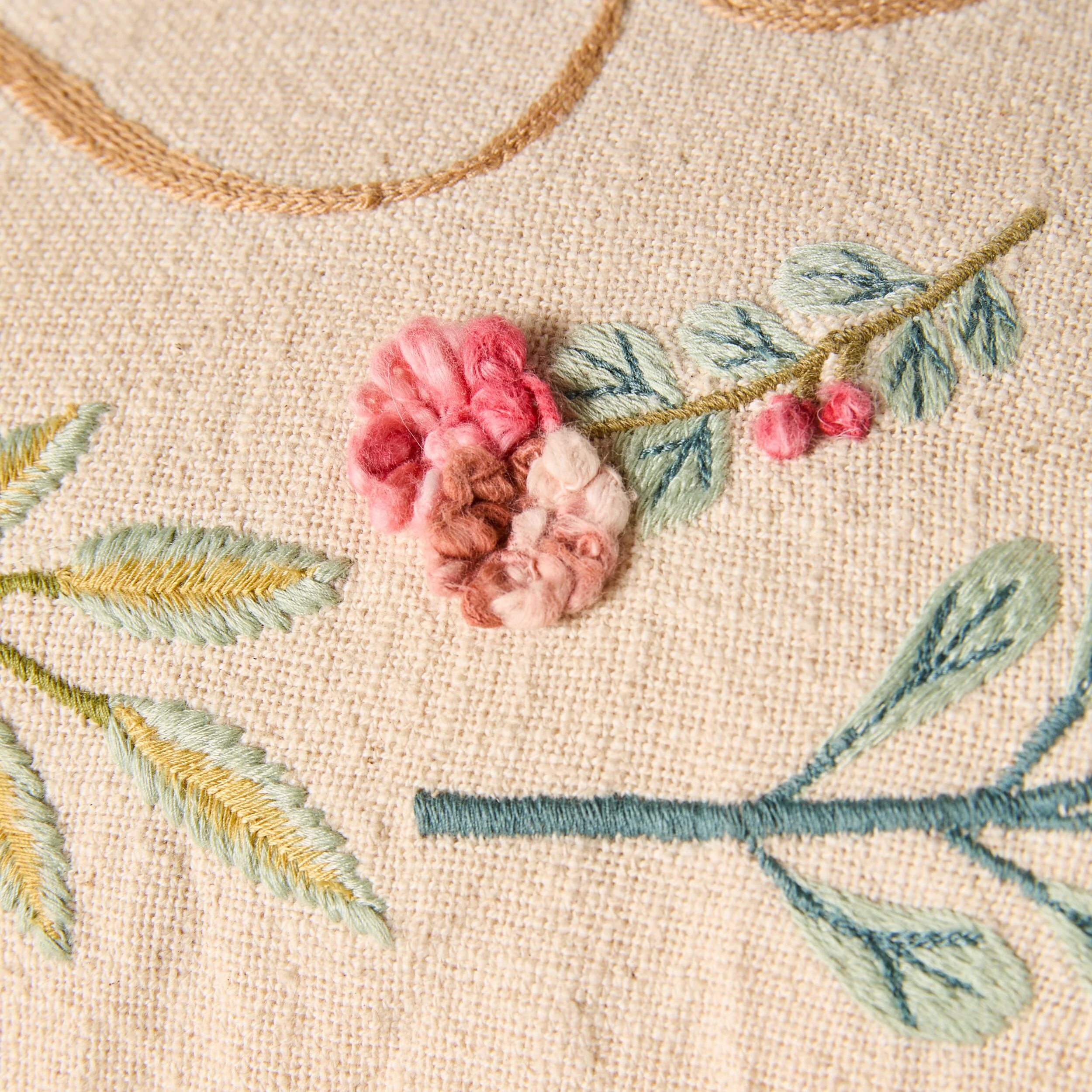 Mistletoe Christmas Peace Cushion - Image 3