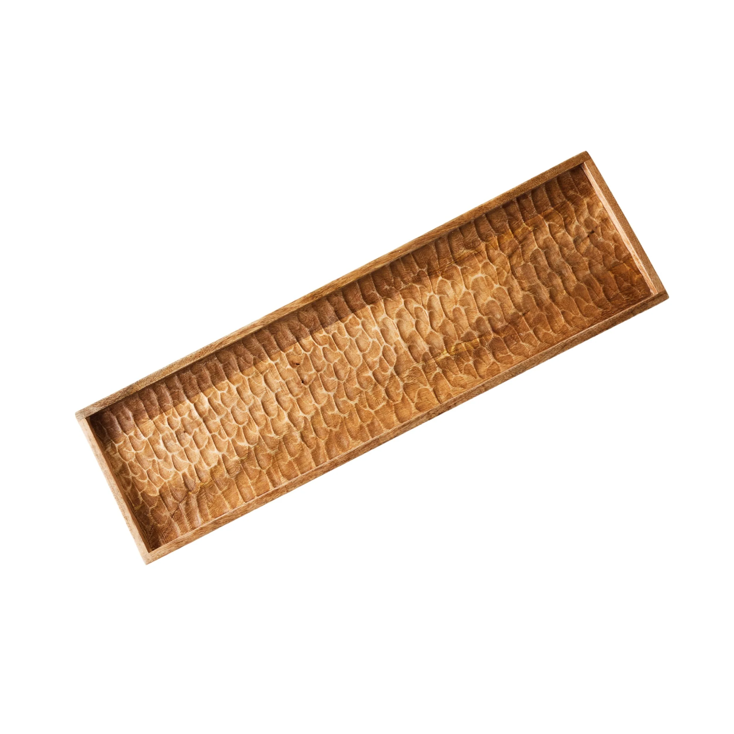 Moana Hammered Large Platter 79x23x2.5cm - Image 3