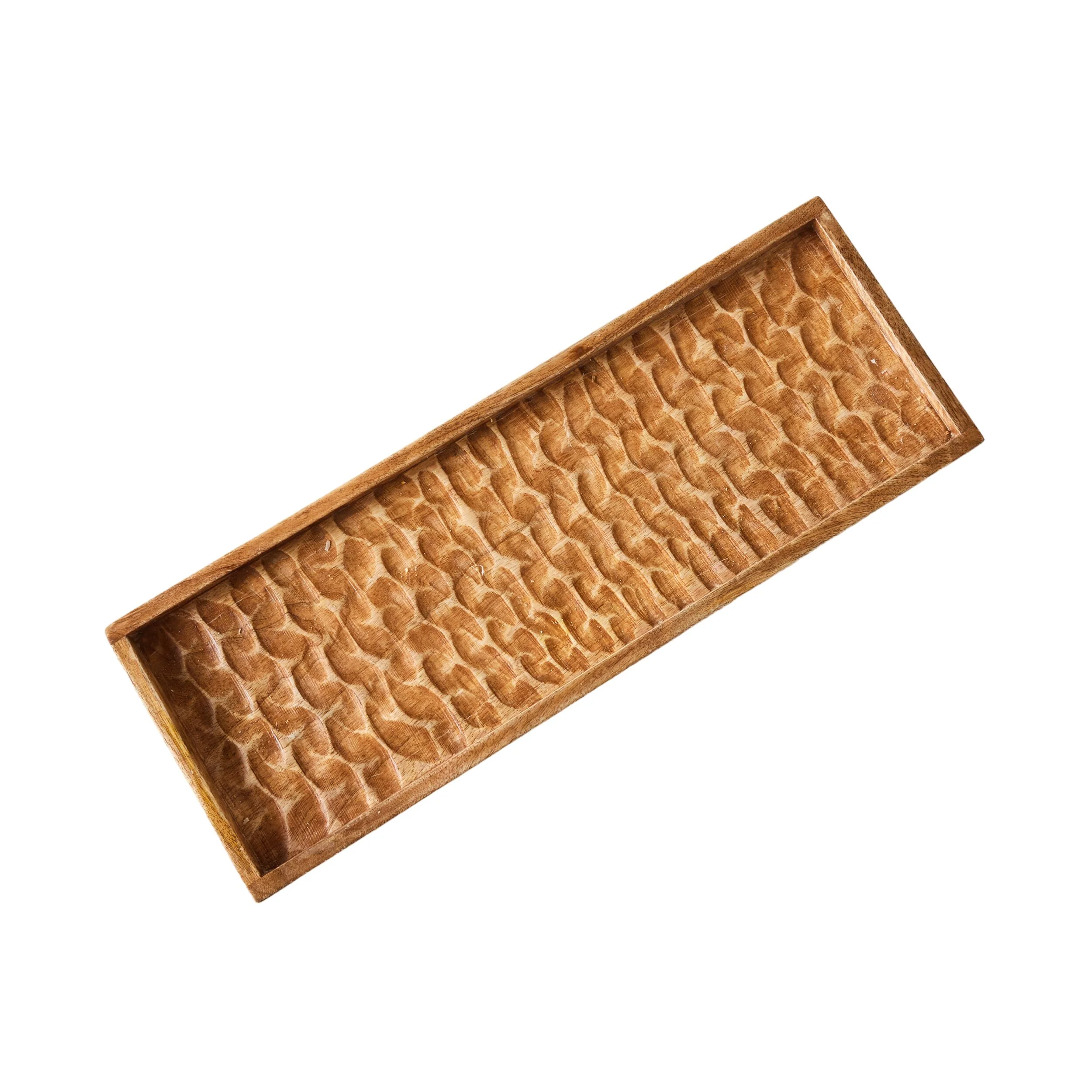 Moana Hammered Small Platter 56x20.5x2.5cm - Image 3