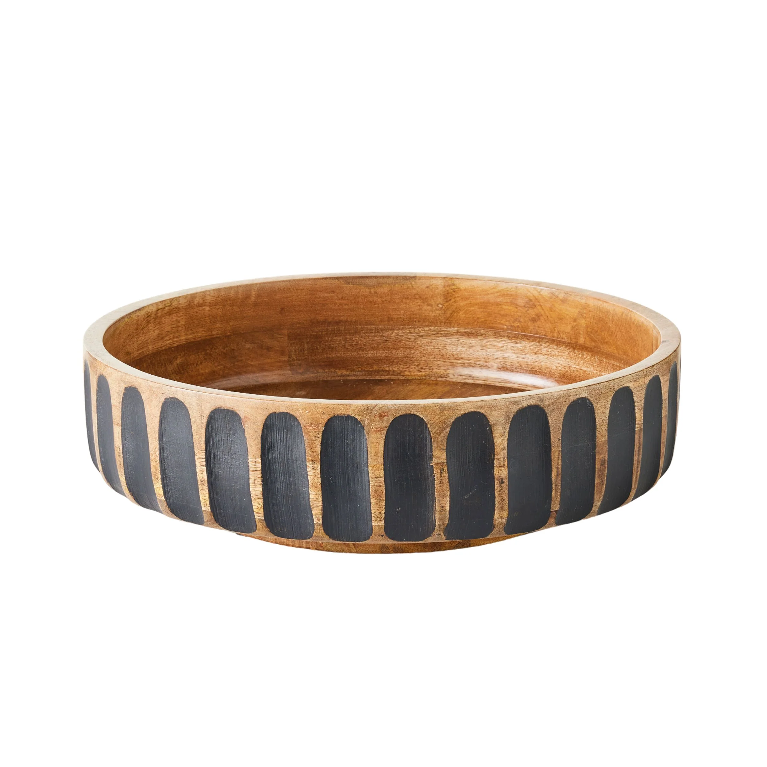 Moana Salad Bowl Black 40x40x12cm - Image 3