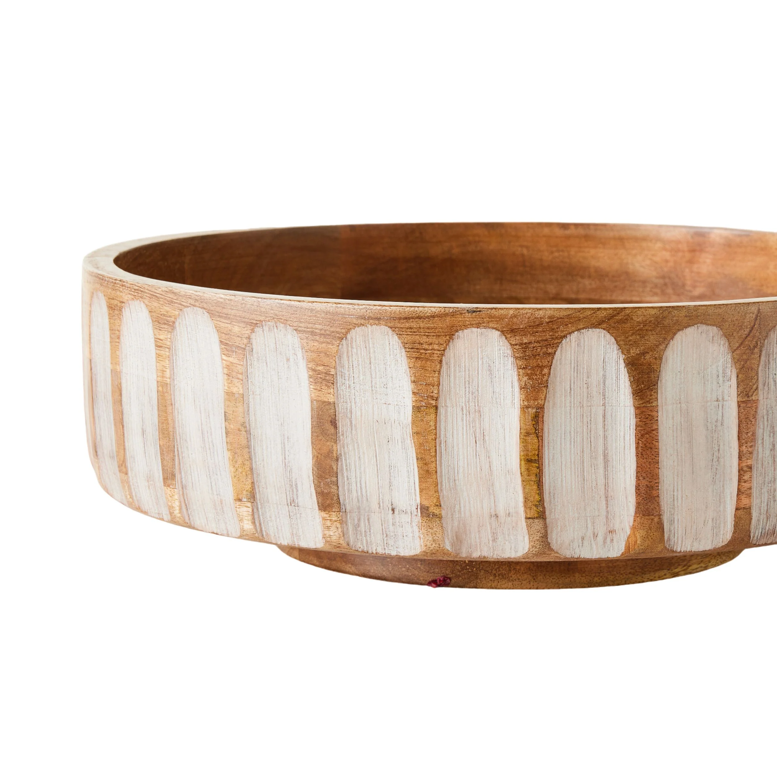 Moana Salad Bowl White 35x35x12cm - Image 4