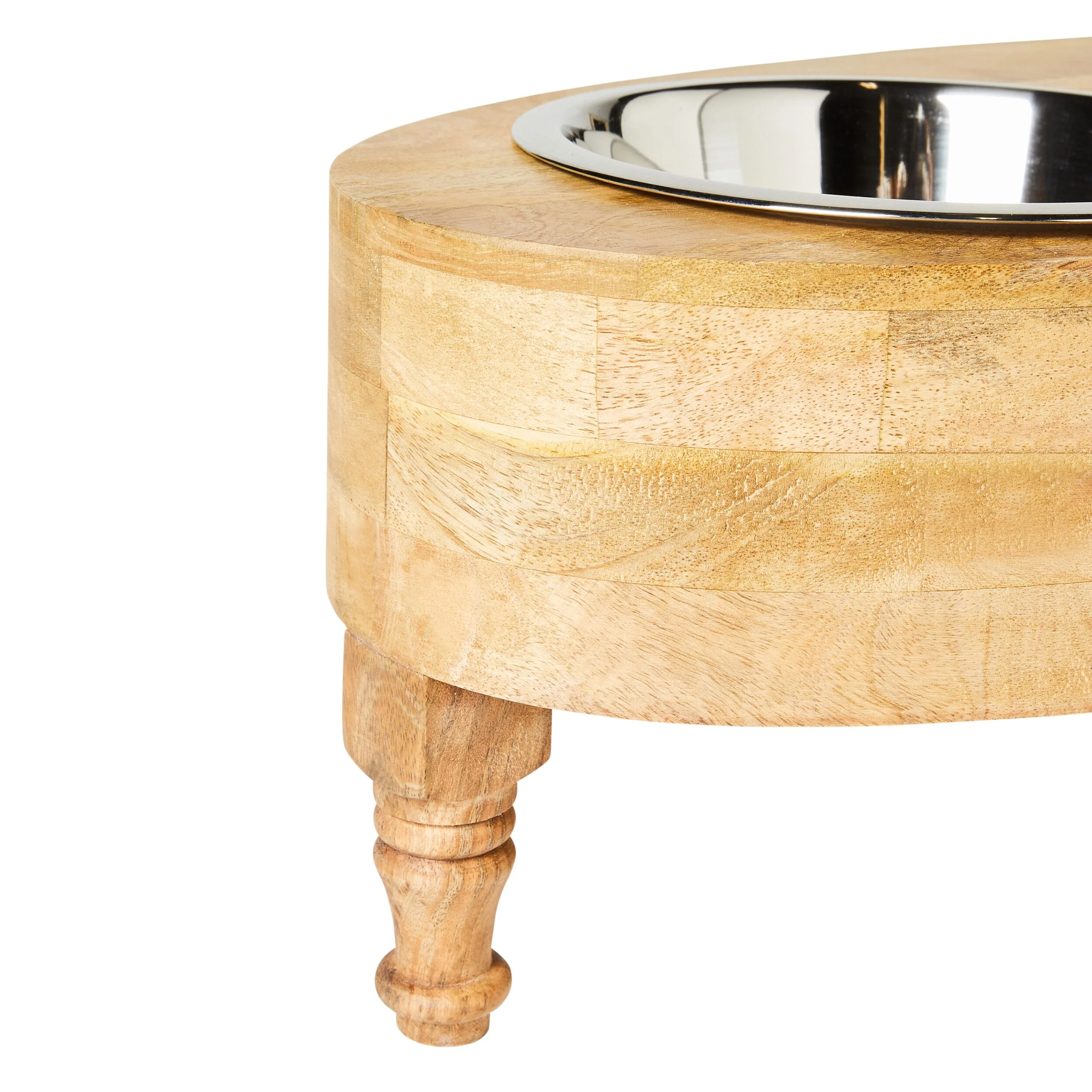 Molly Mangowood Double Pet Bowl 56x27x20cm - Image 3