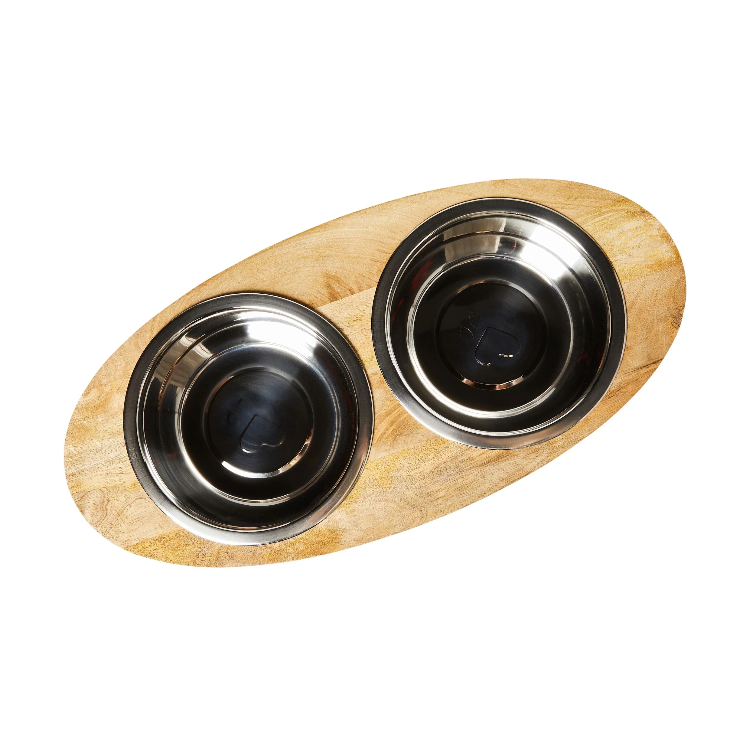 Molly Mangowood Double Pet Bowl 56x27x20cm - Image 4