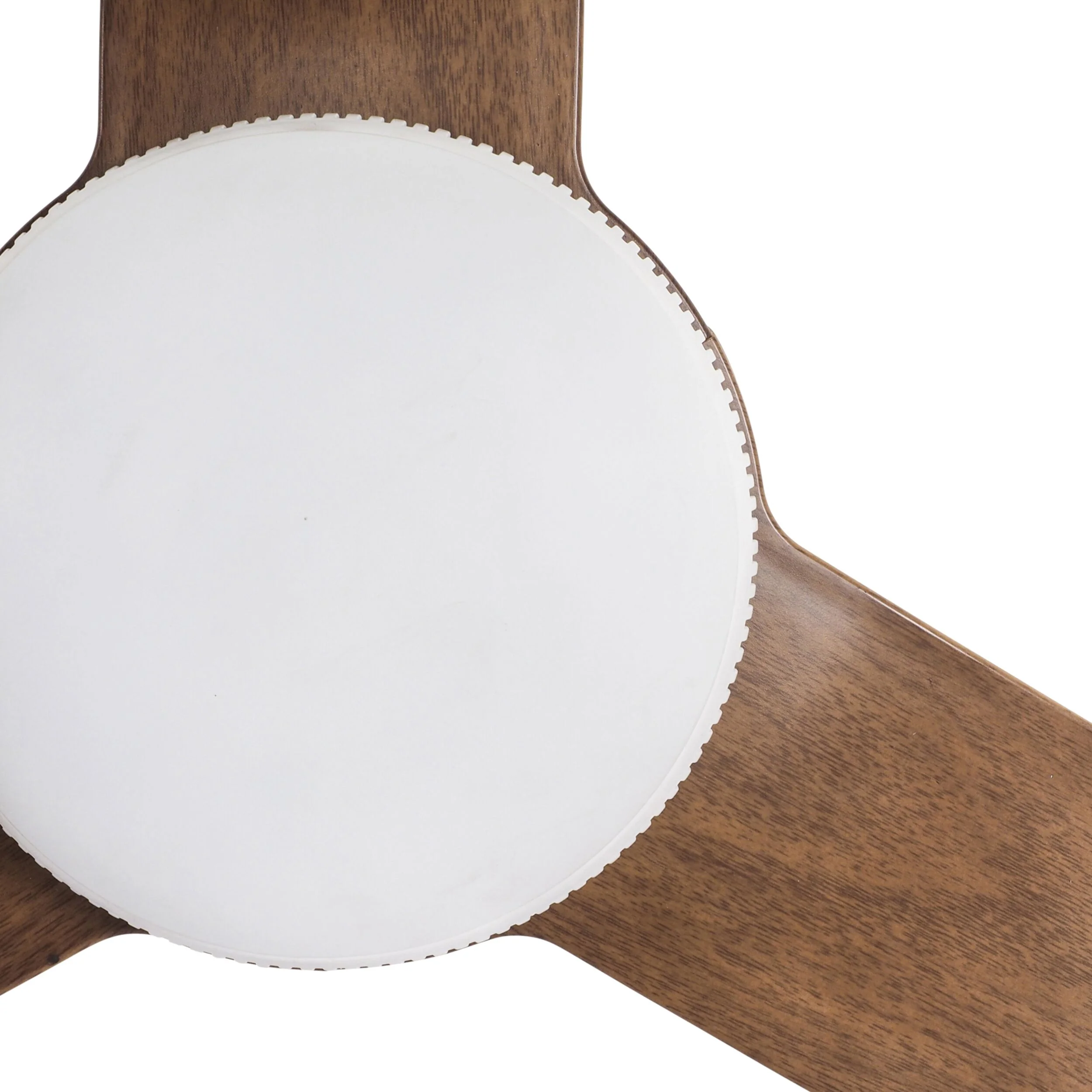 Moreton Indoor/Outdoor DC Fan with Remote - White & Hickory Finish 132cm - Image 4