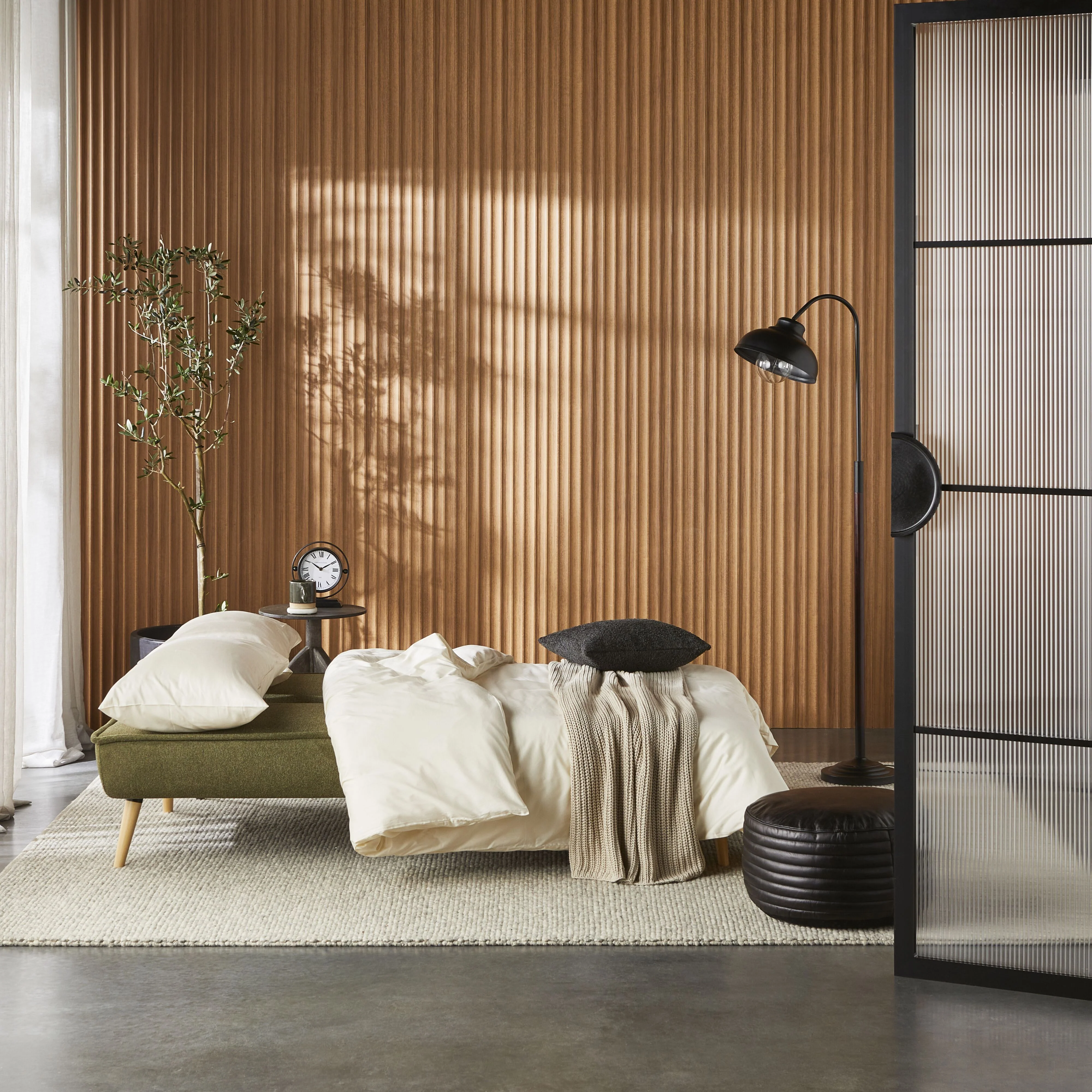 Moreton Sofa Bed Olive Green - Image 13