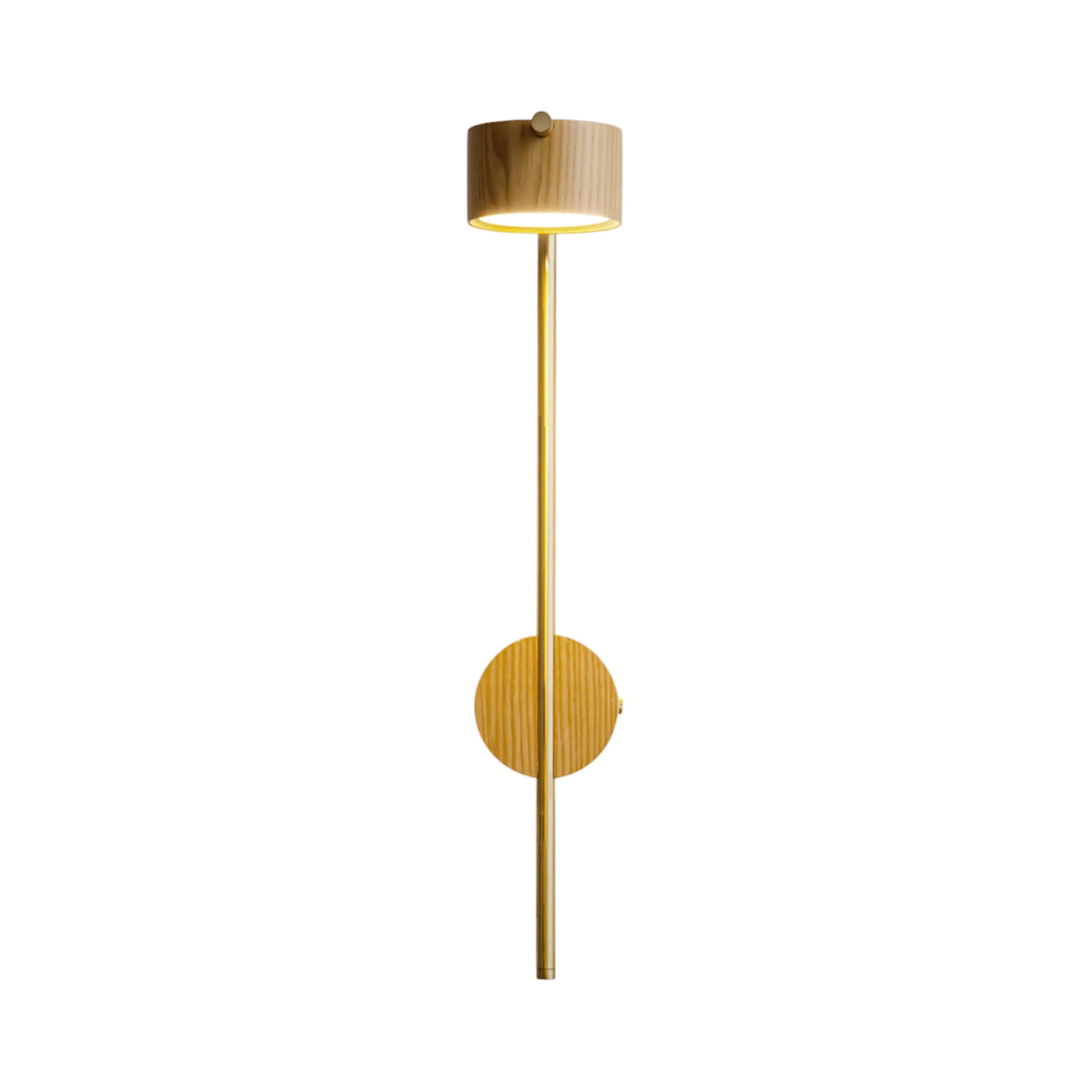 Morten Wooden Wall Light 20x55cm - Image 2