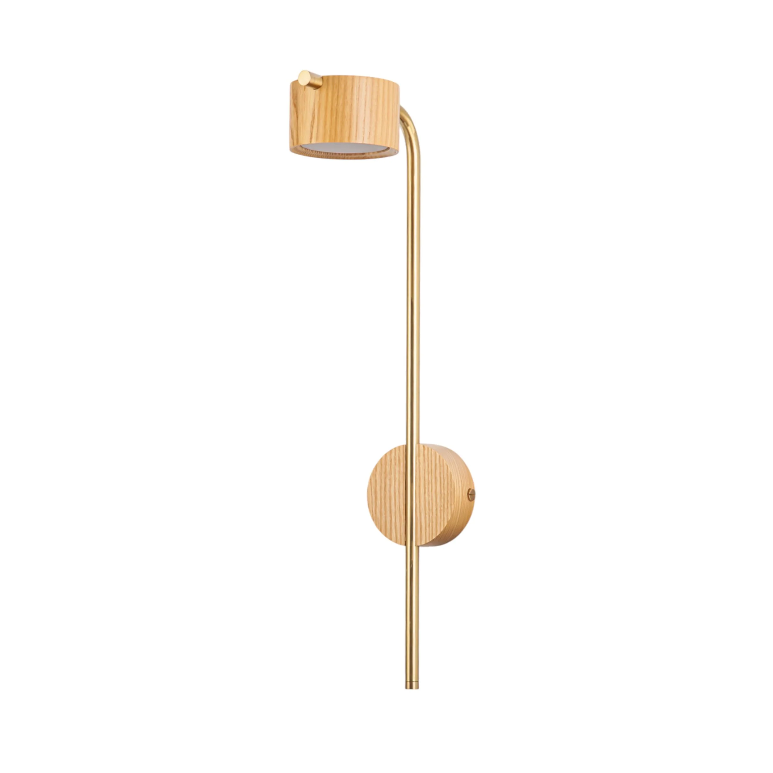 Morten Wooden Wall Light 20x55cm - Image 3