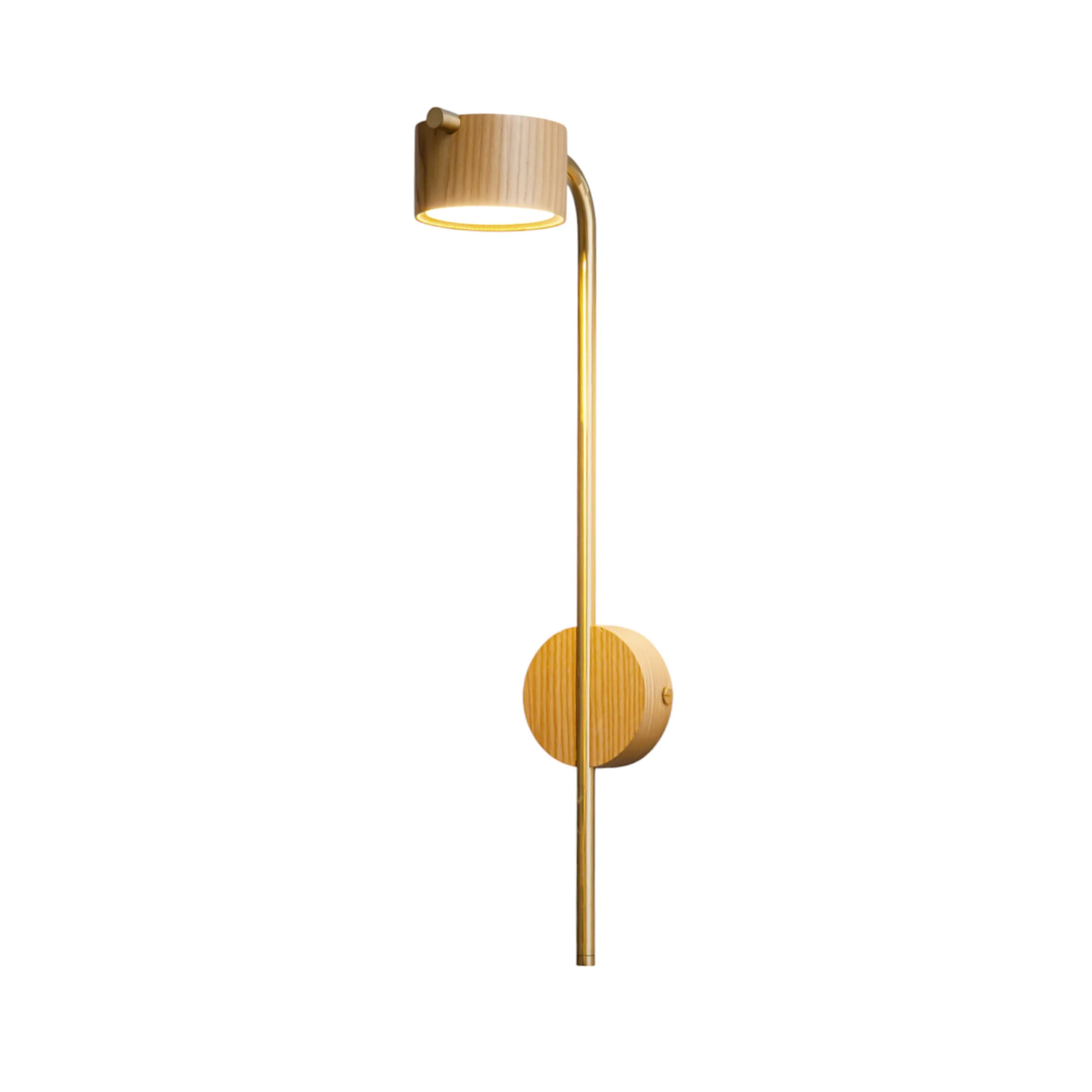 Morten Wooden Wall Light 20x55cm - Image 4