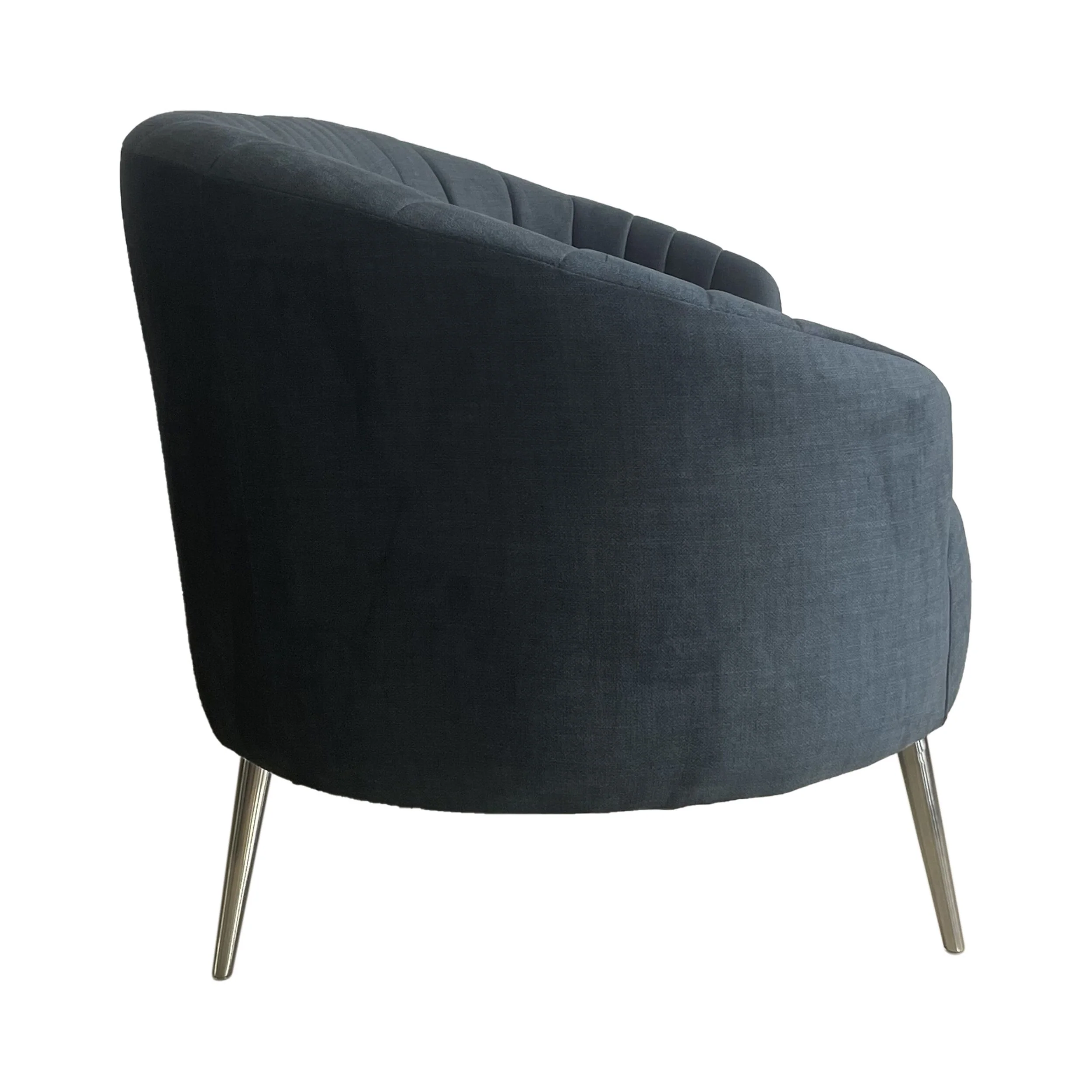 Myla 2 Seater Sofa Aura Marine Blue - Image 3