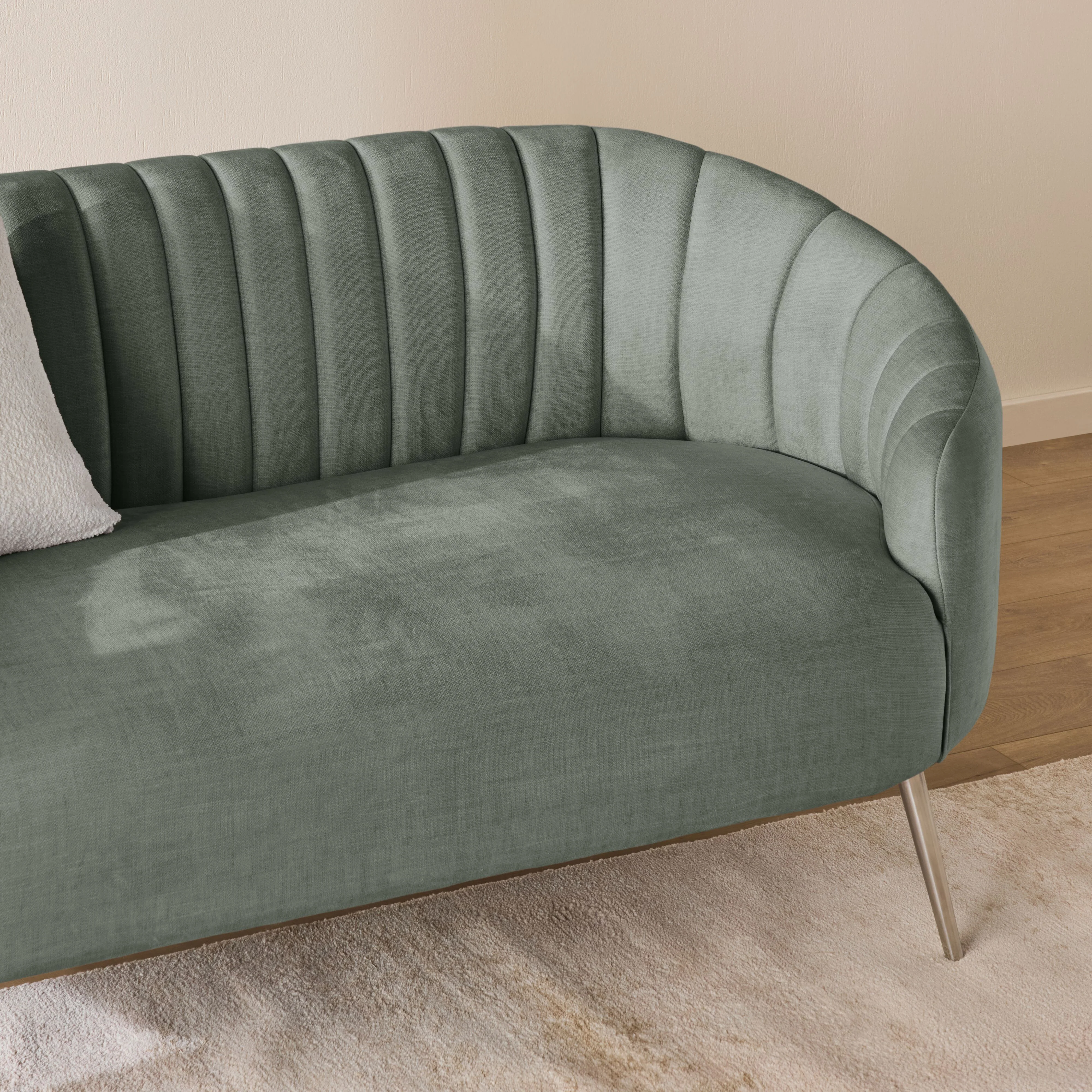 Myla 2 Seater Sofa Aura Mint - Image 8