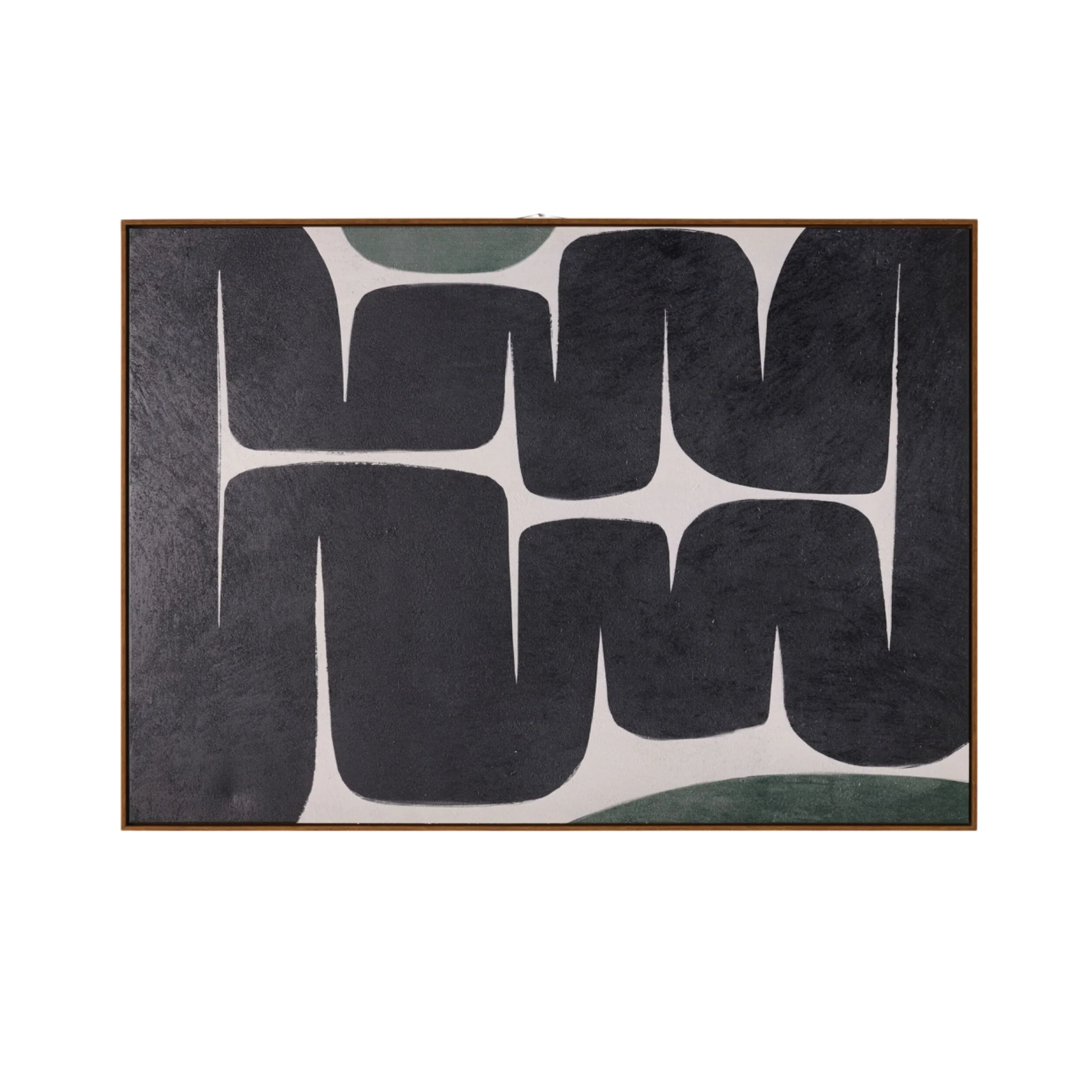 Narrow View Framed Canvas Print 140x100cm