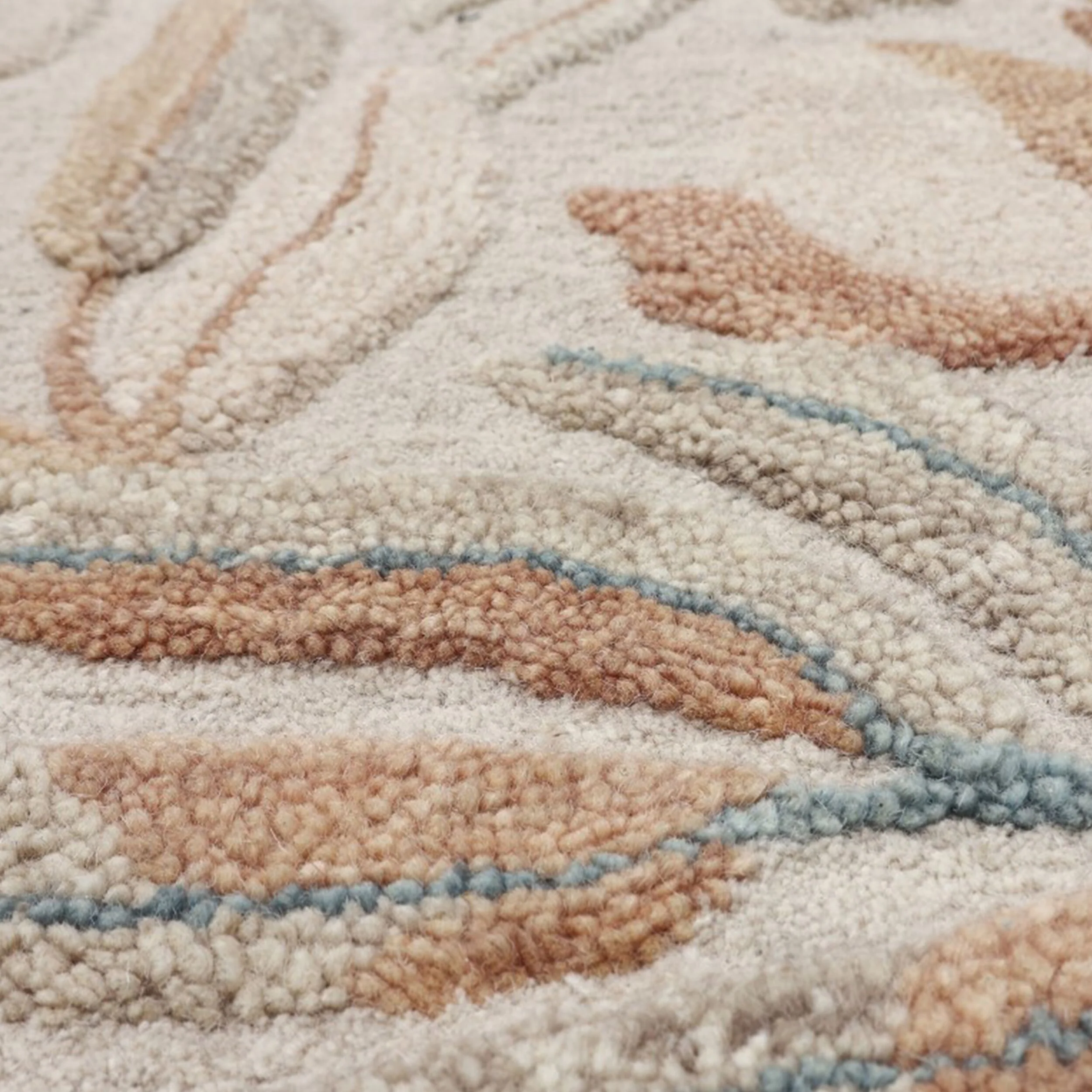 Natural Bloom Wool Rug 150x240cm - Image 2