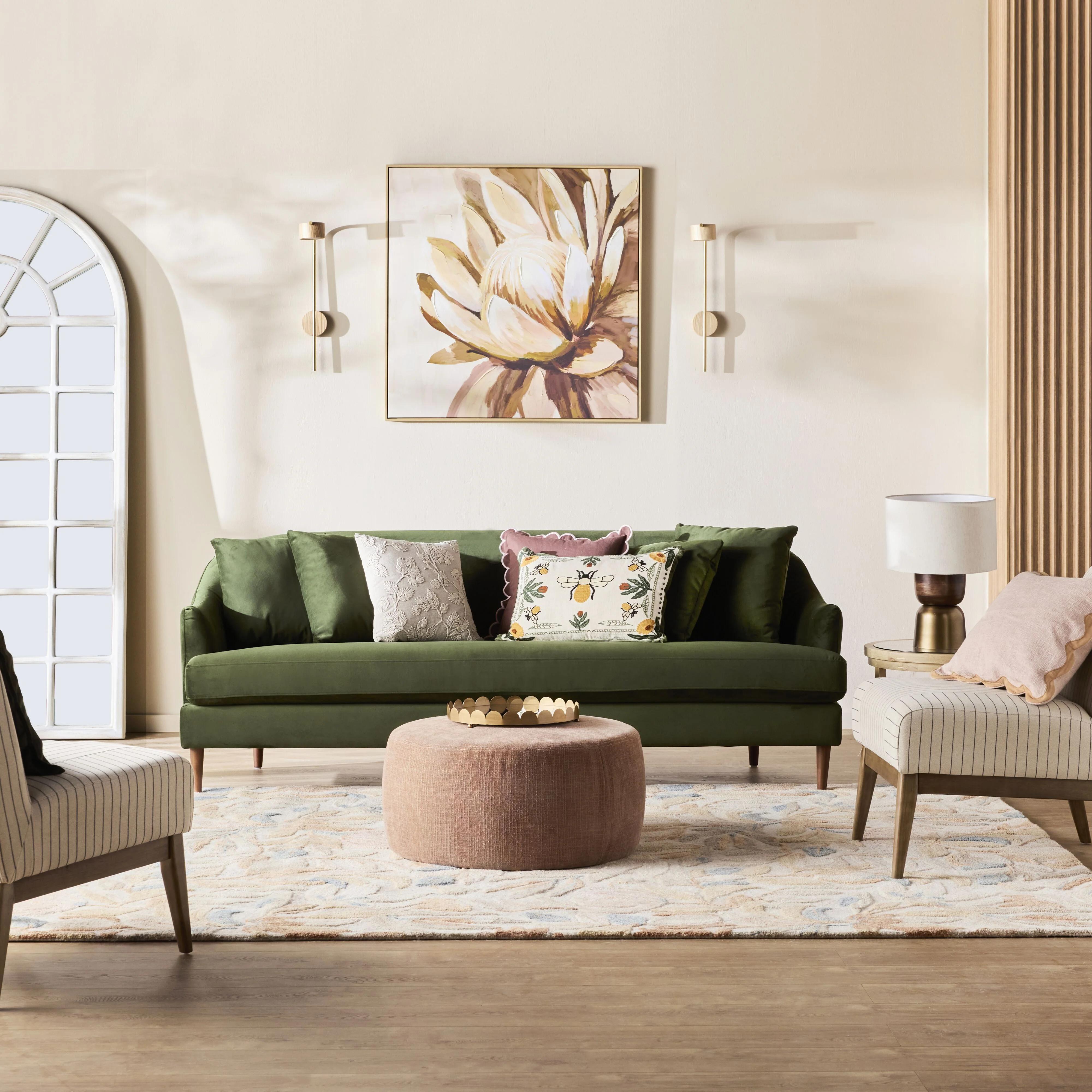 Natural Bloom Wool Rug 240x300cm - Image 6