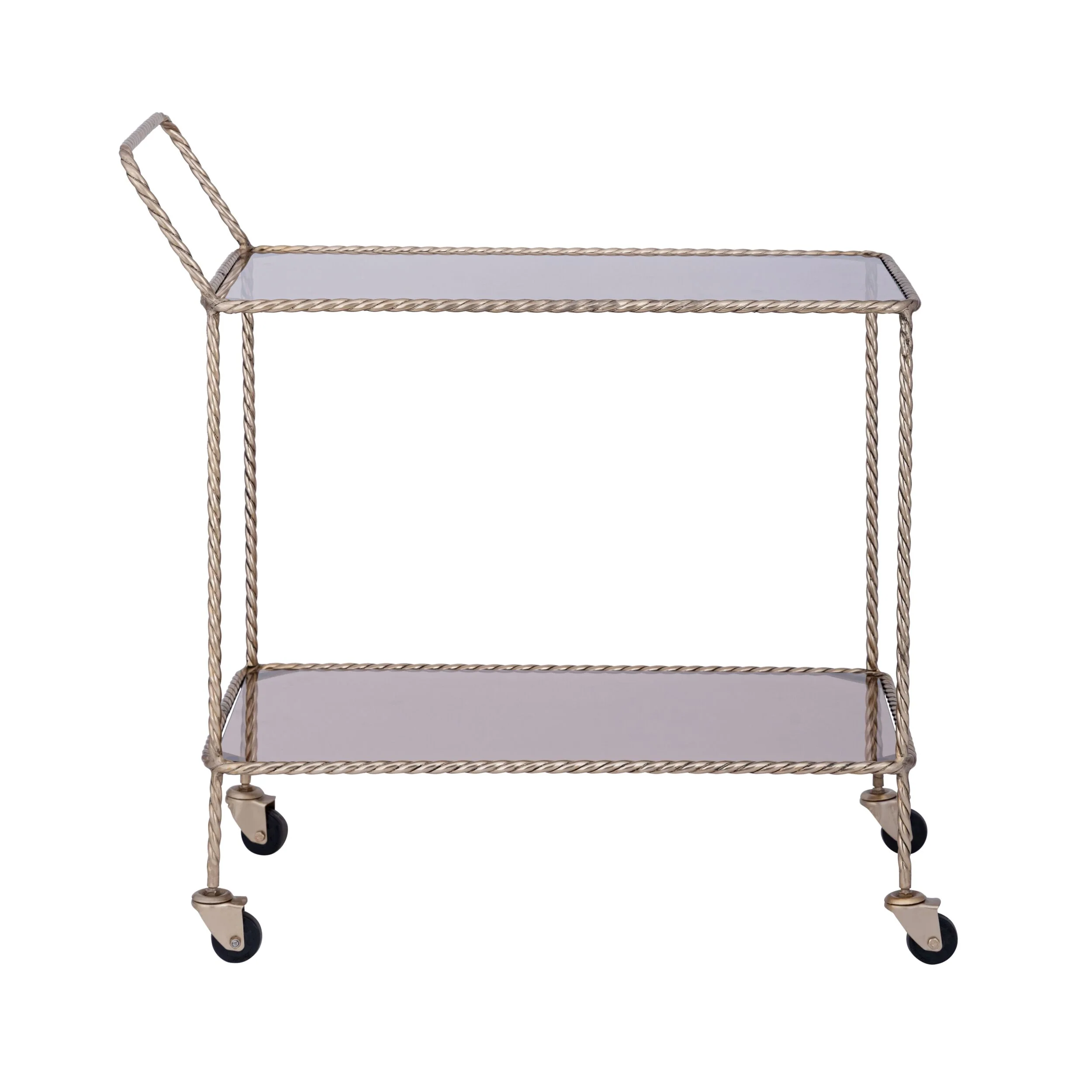 Nautilus Iron Drinks Trolley Gold