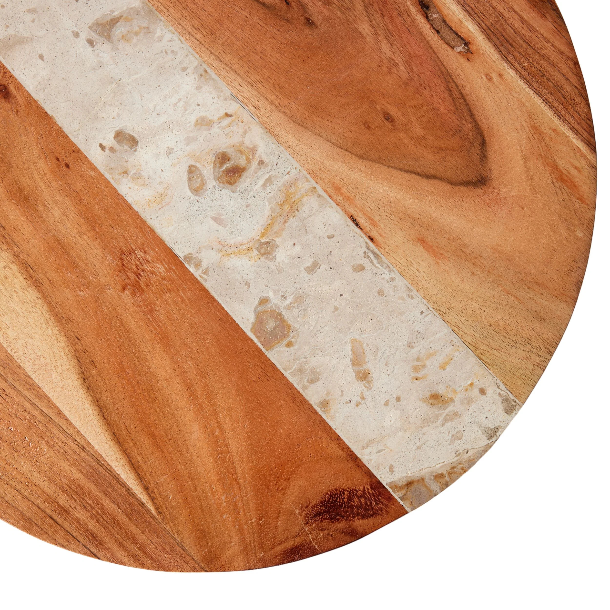 Naxian Acacia Wooden Chopping Board 40x40x2cm - Image 2