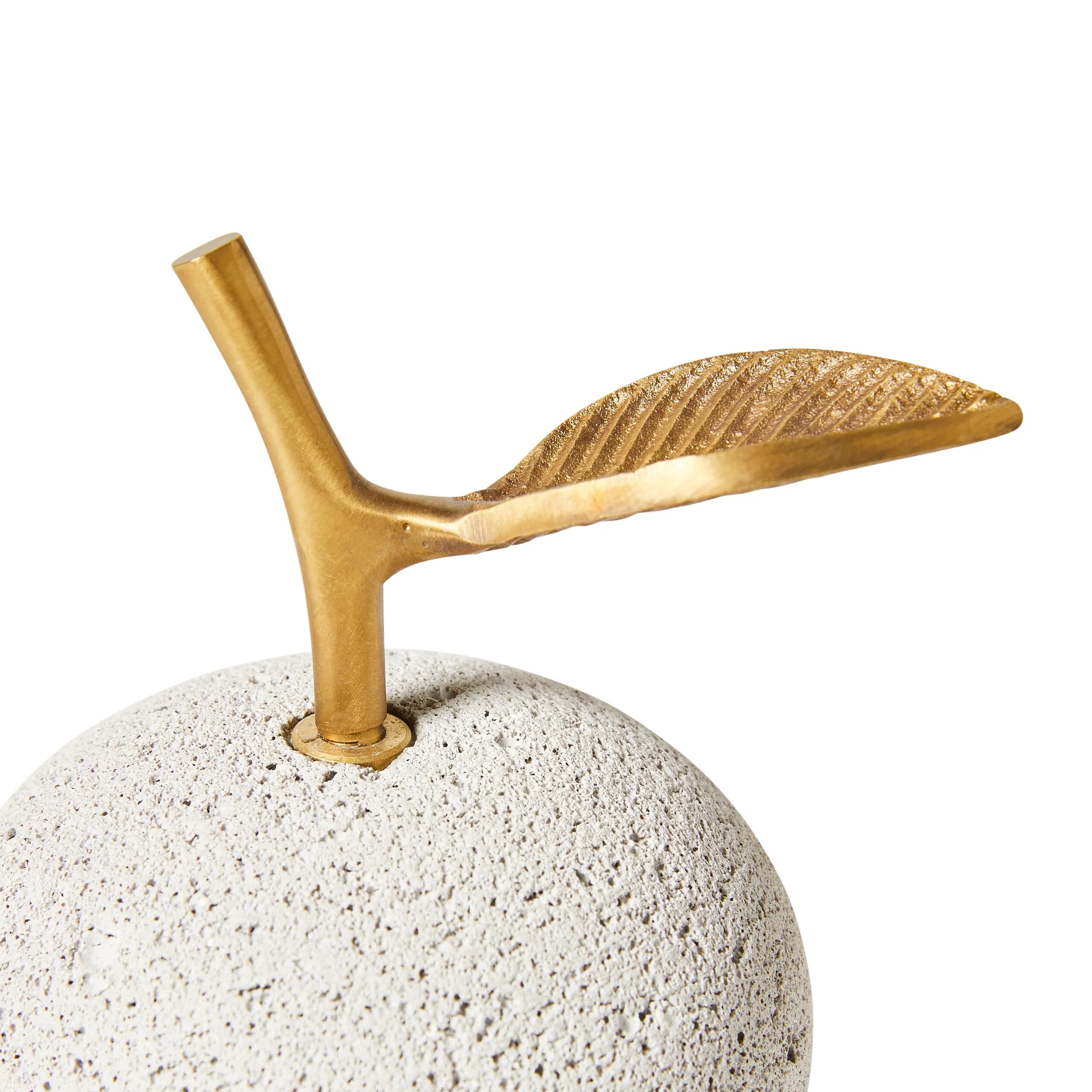Naxian Apple Concrete With Brass Leaf - Image 2