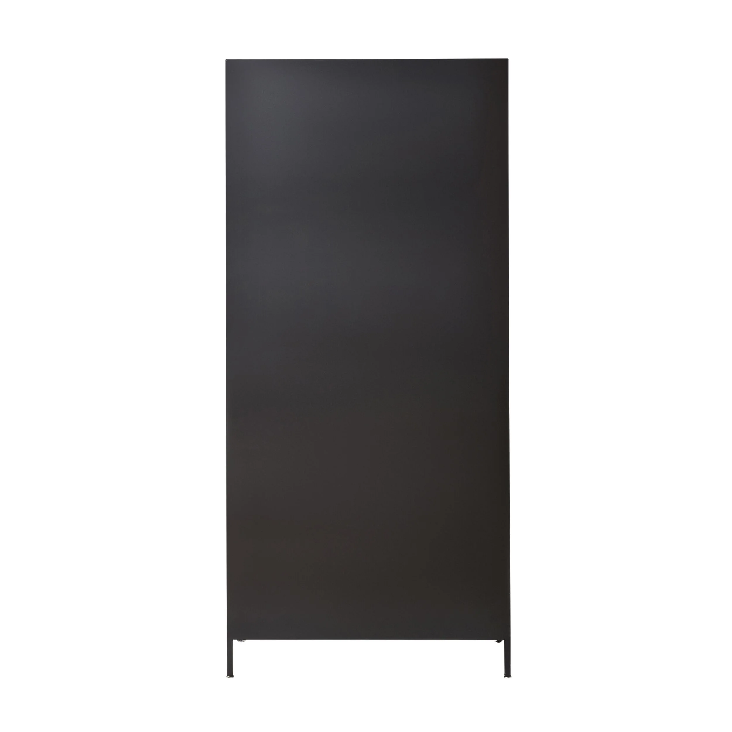 Nero 4 Door Display Cabinet 201 x 92cm Black - Image 5