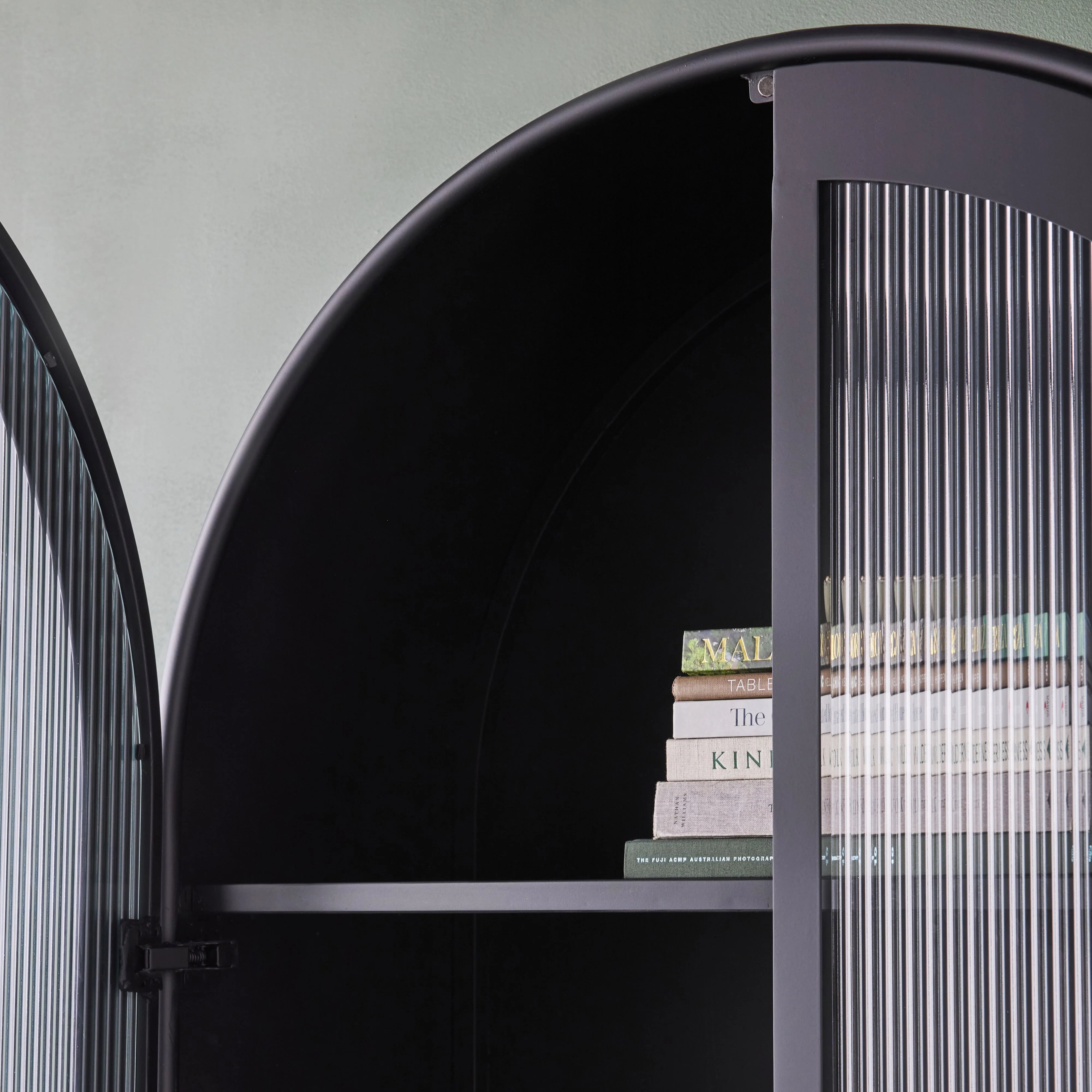 Nero Arched 2 Door Cabinet - Image 11