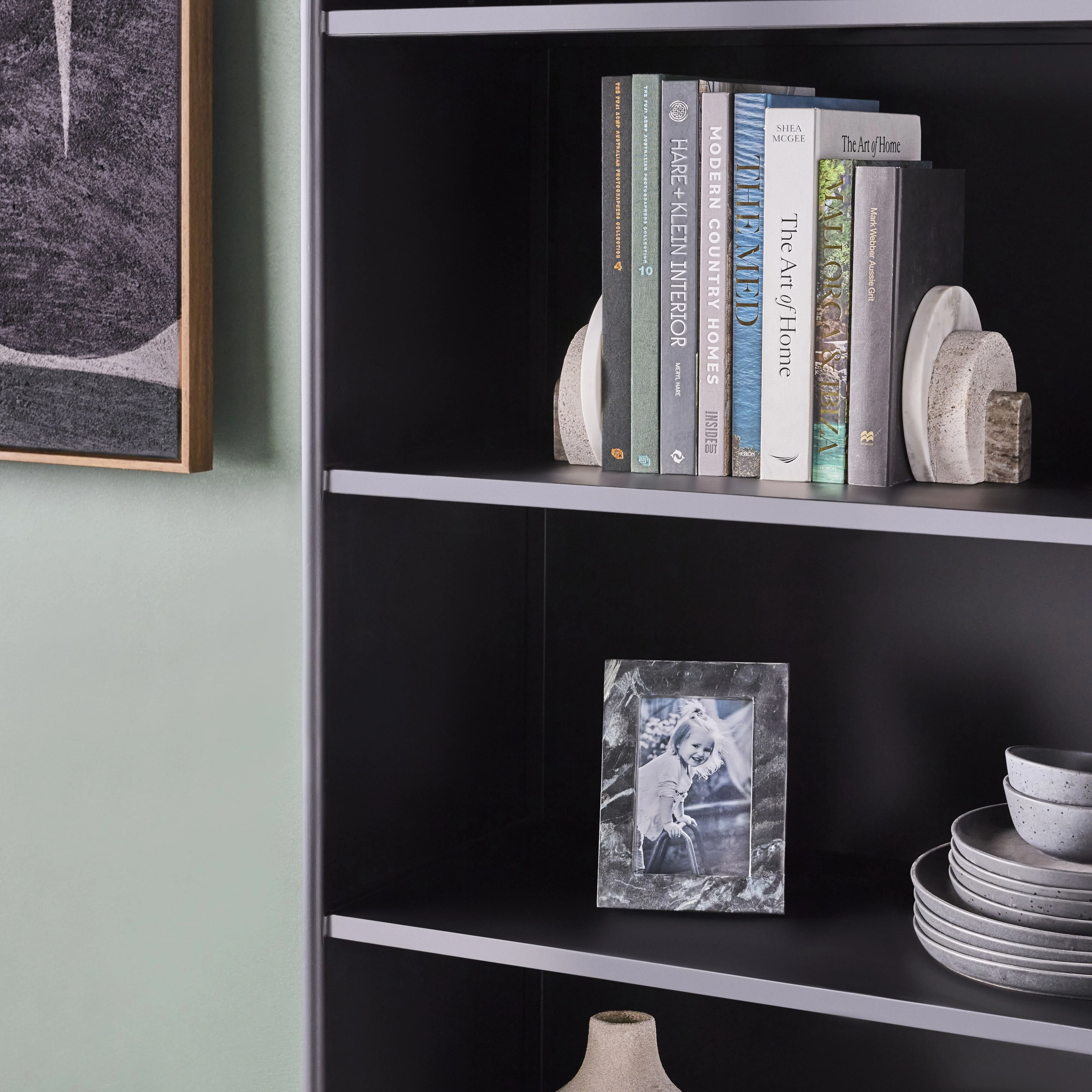 Nero Arched Bookshelf - Image 10