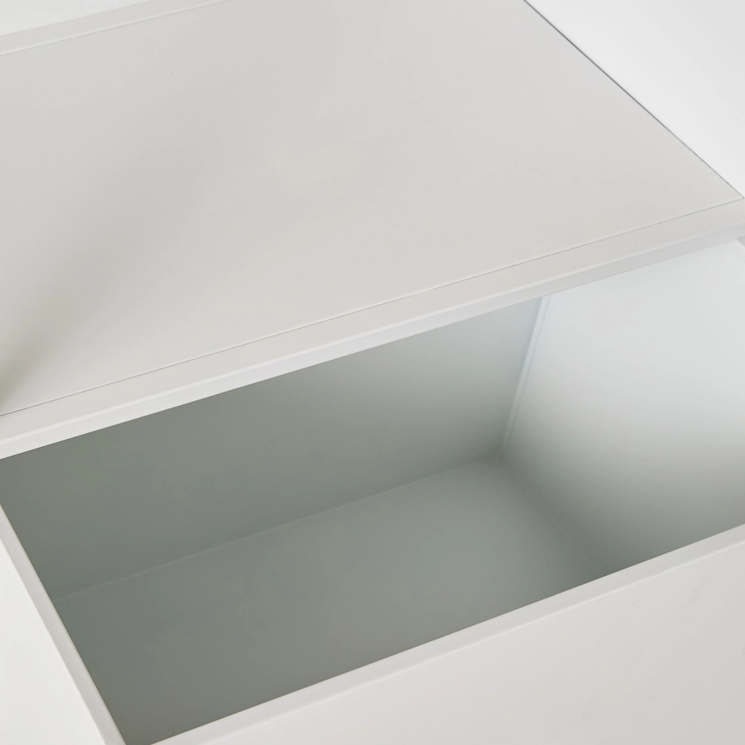 Nero Kitchen Island Bench with Drawer White 120cm - Image 8