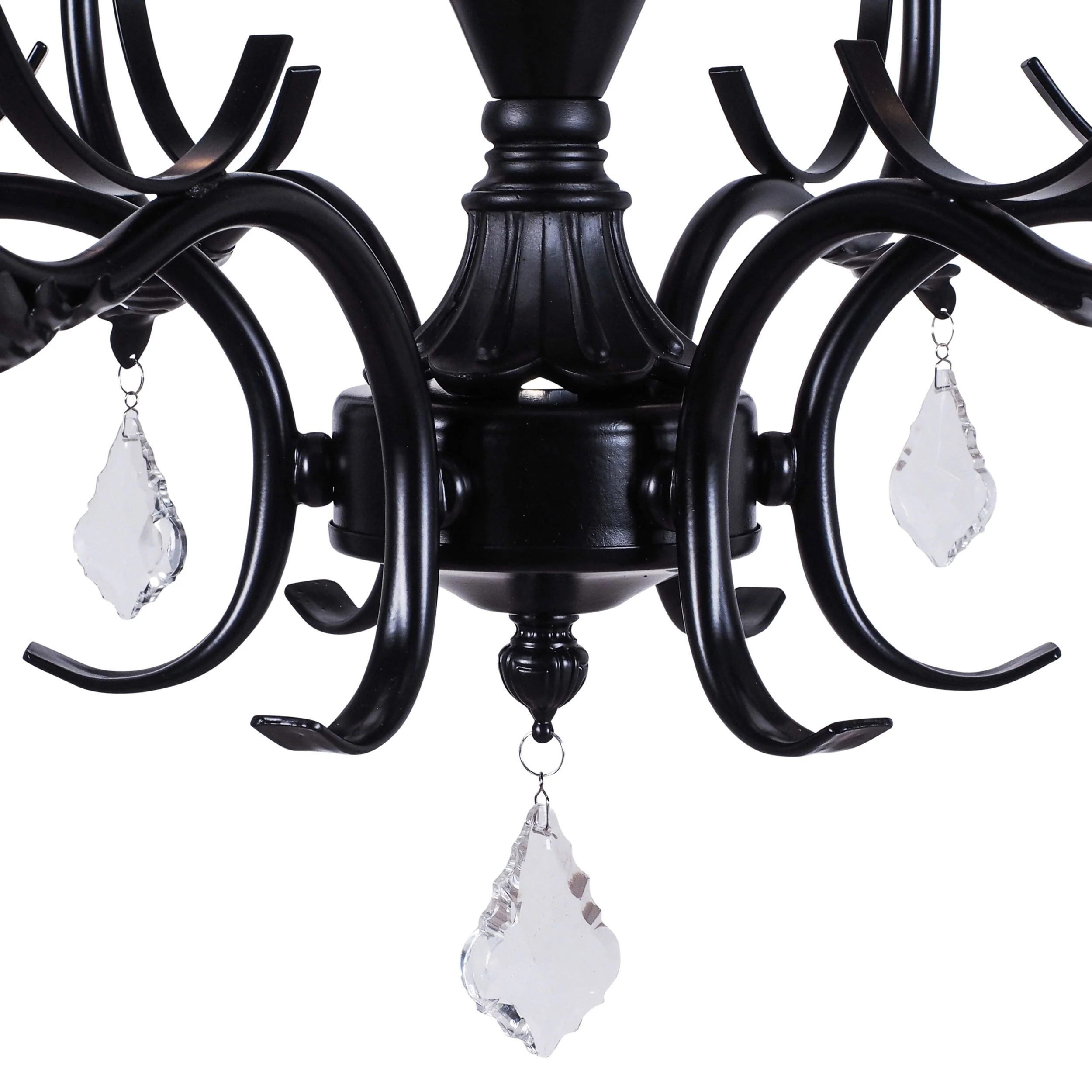 Nevada 9 Light Chandelier Black - Image 4