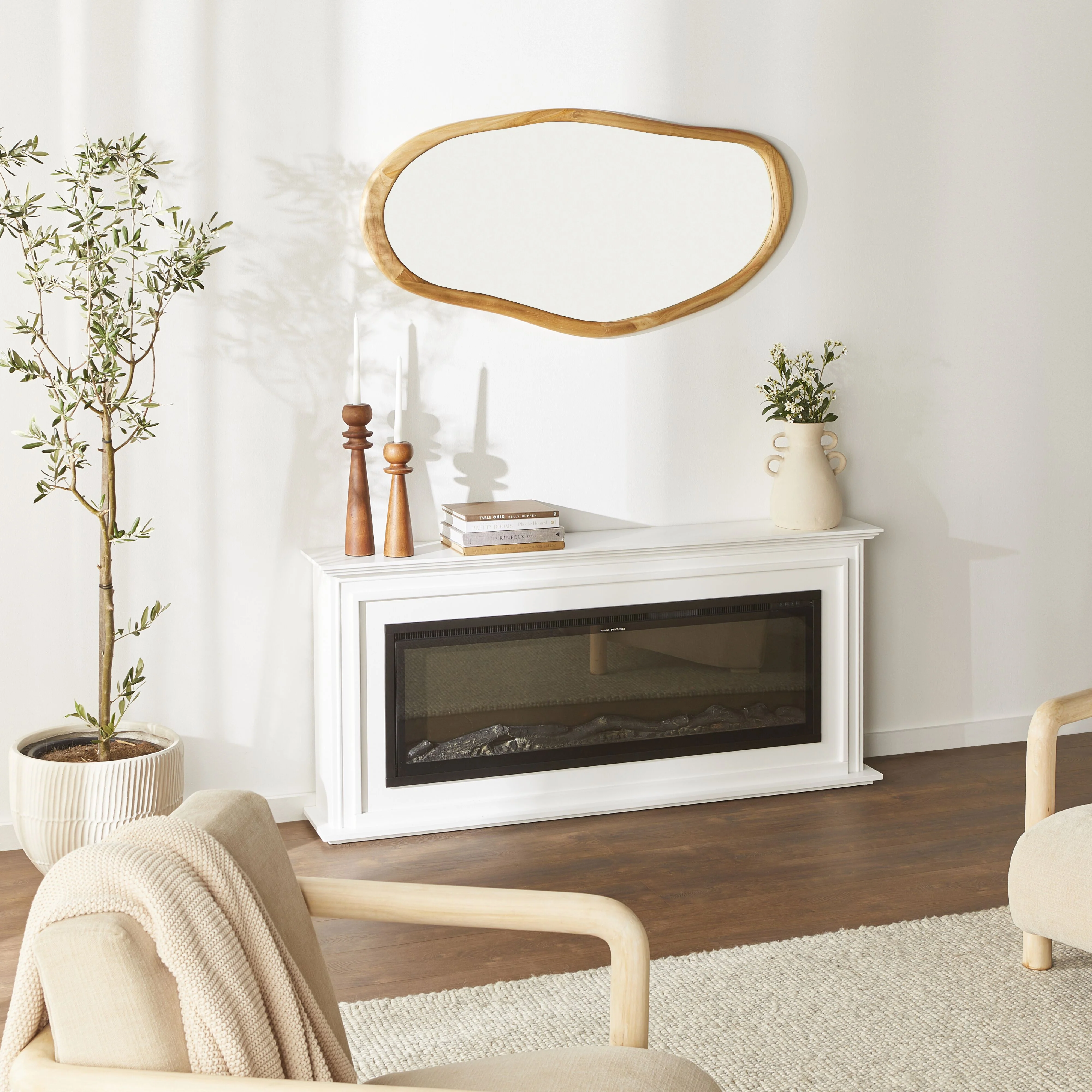 Newport Electric Fireplace 162x25x73cm - Image 11