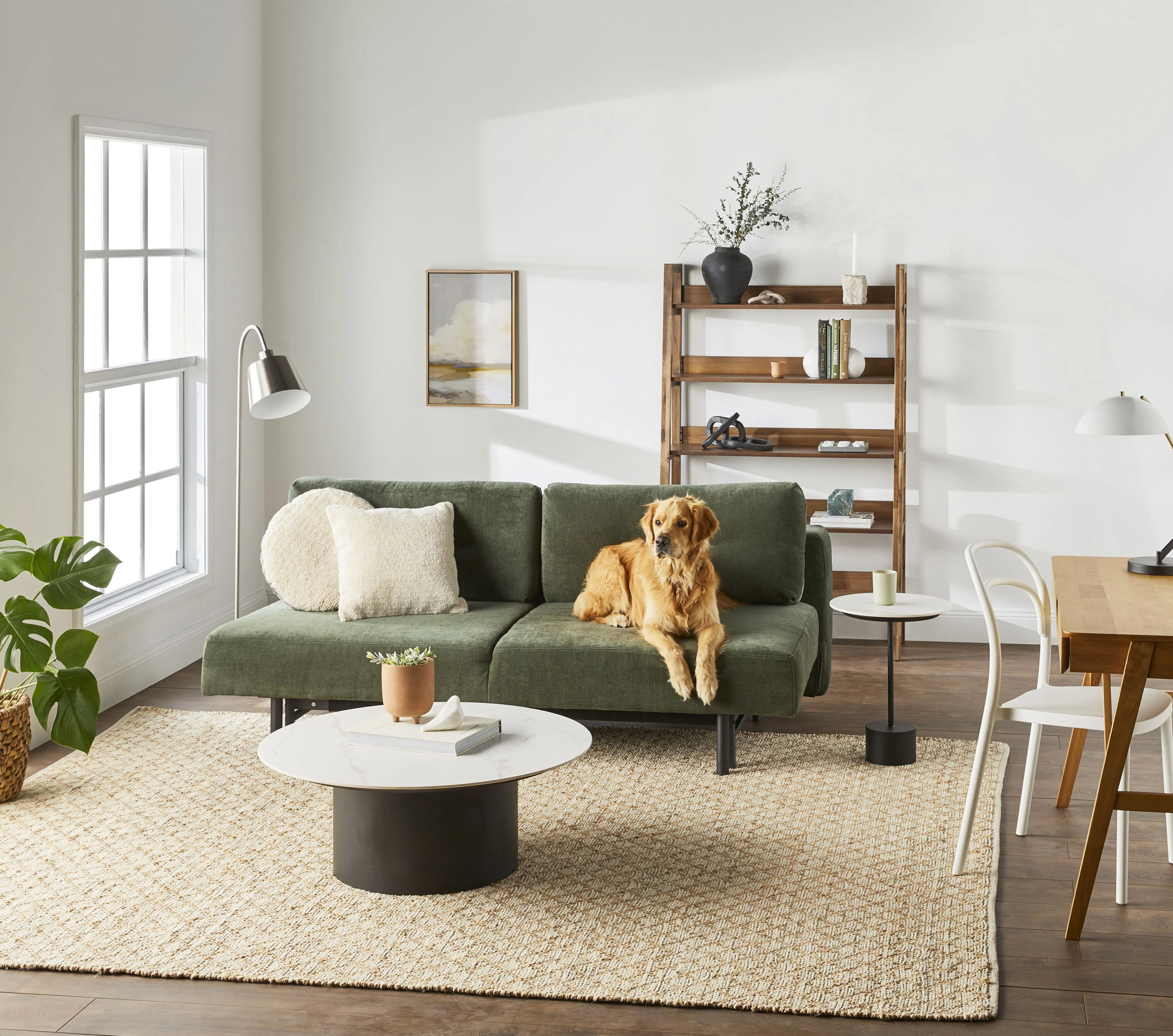 Nicholl Sofa Bed Green - Image 10