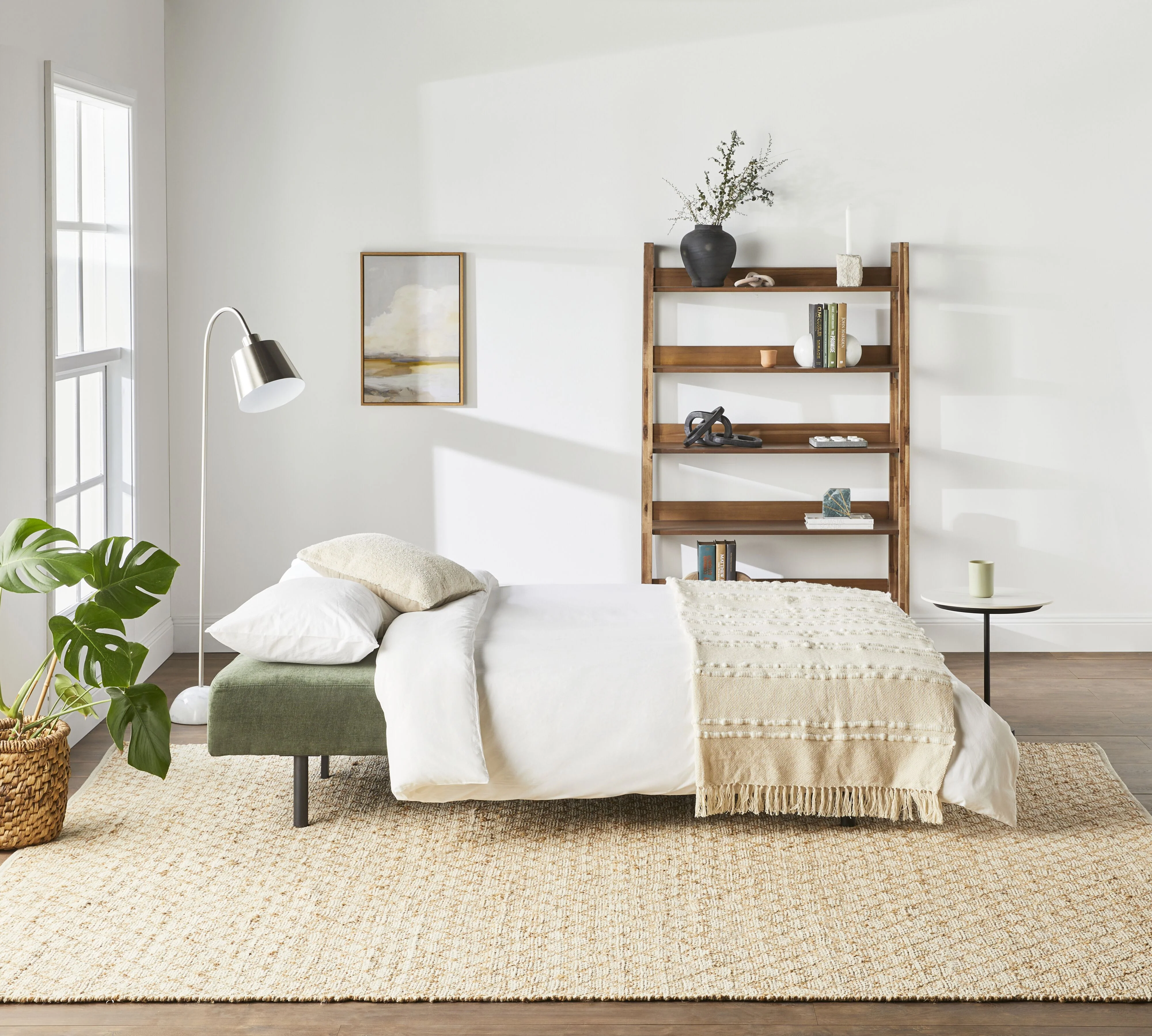 Nicholl Sofa Bed Green - Image 6