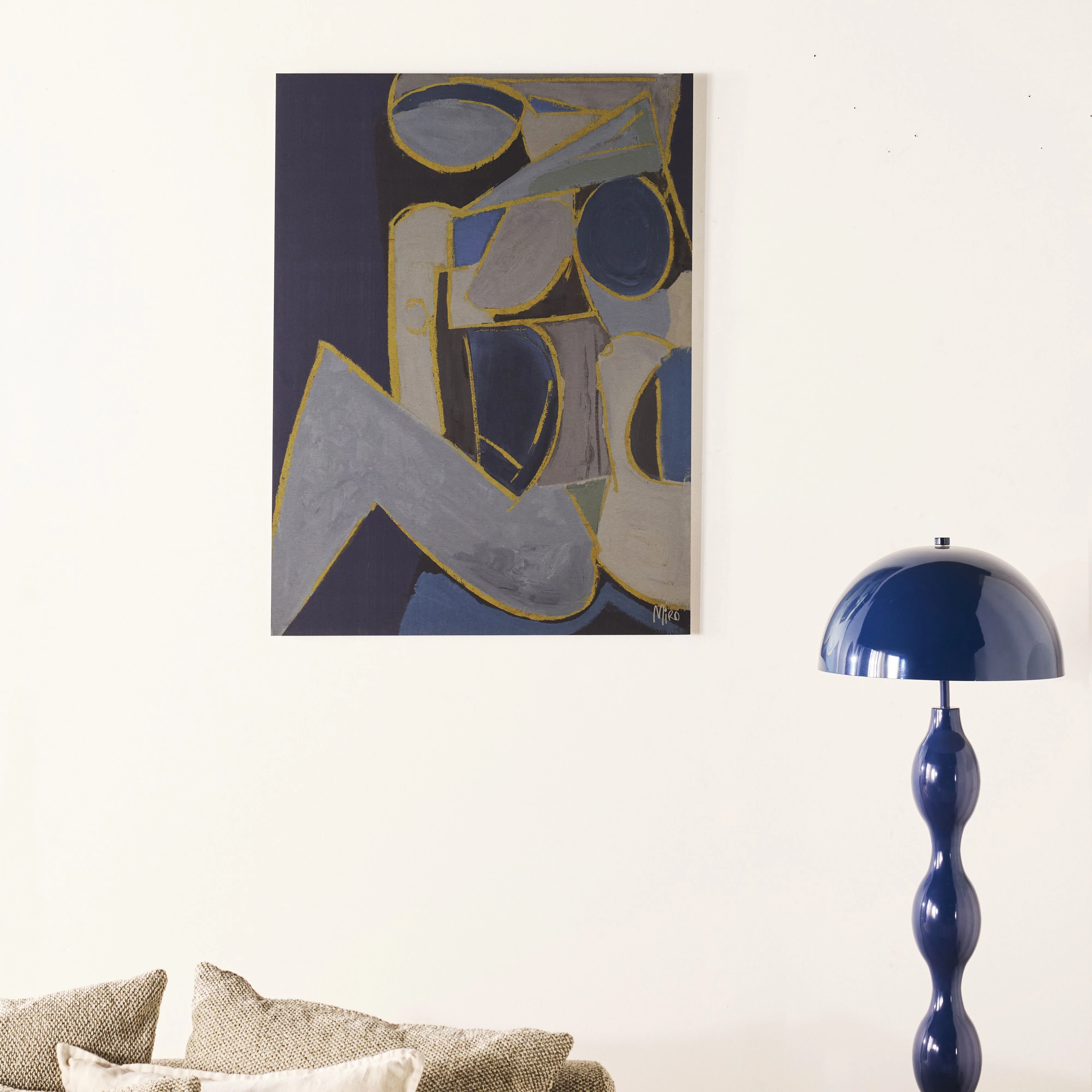 Night Study Aluminium Print 75x100cm - Image 8
