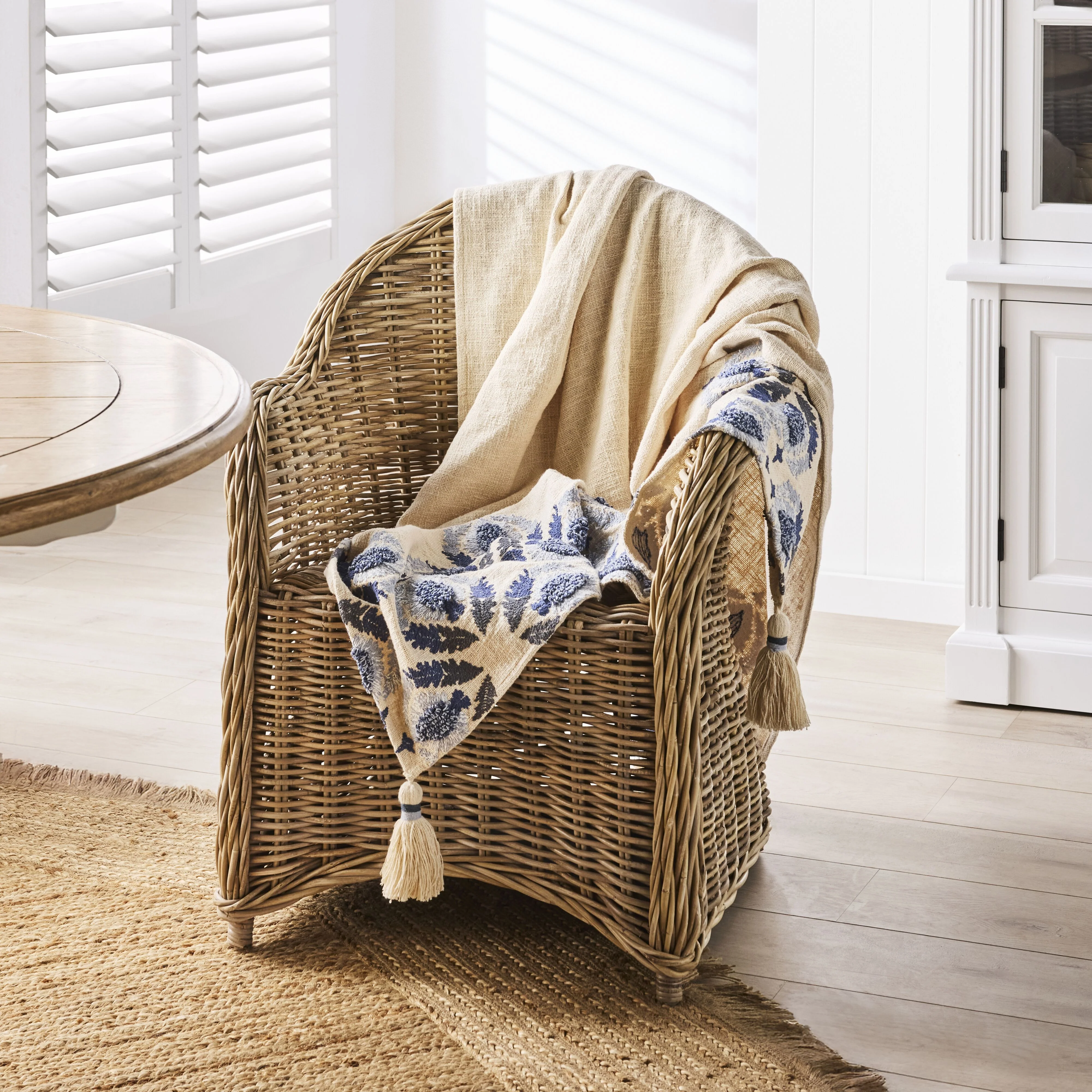 Nila Embroidered Throw - Image 5
