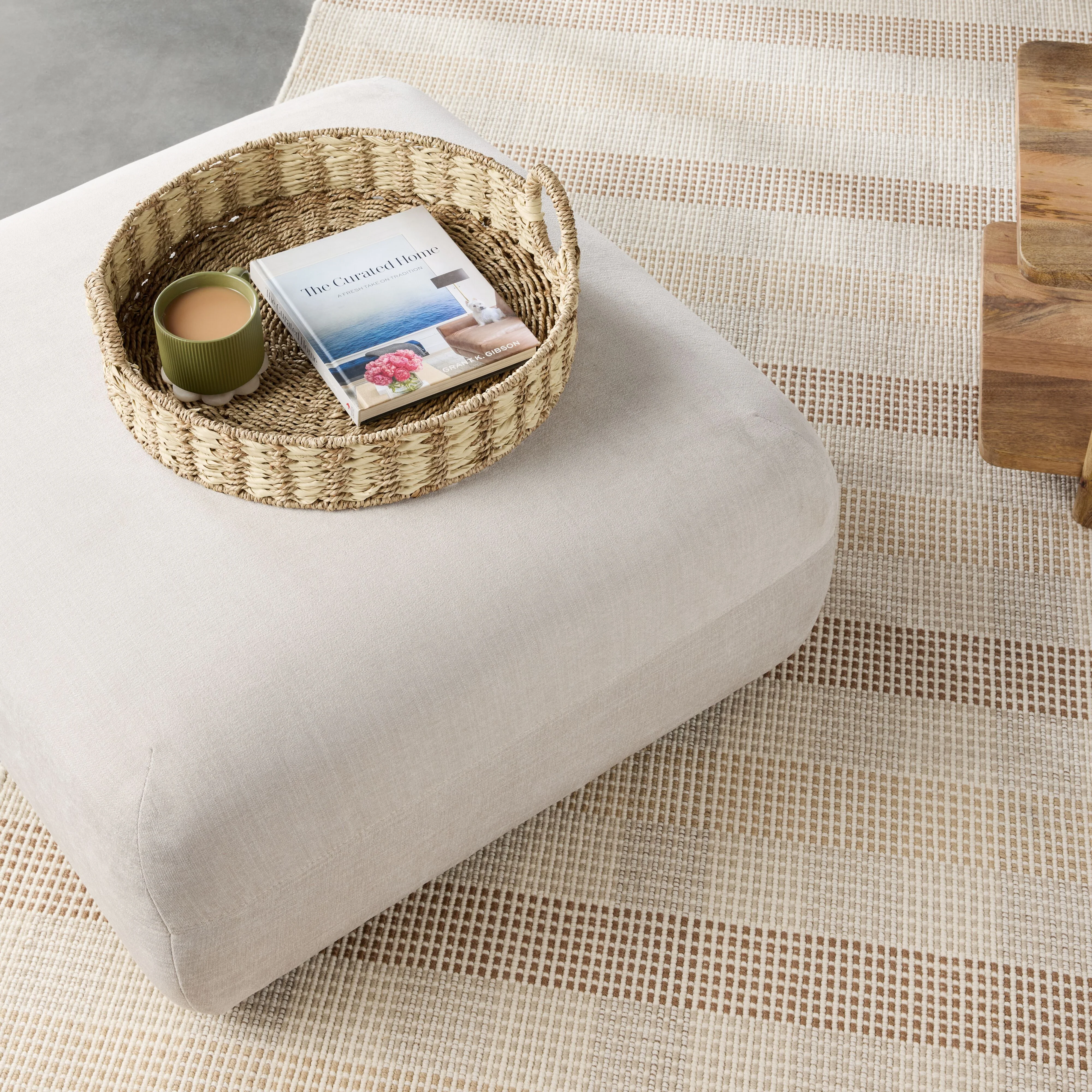 Nile Twisted Seagrass Tray - Image 6