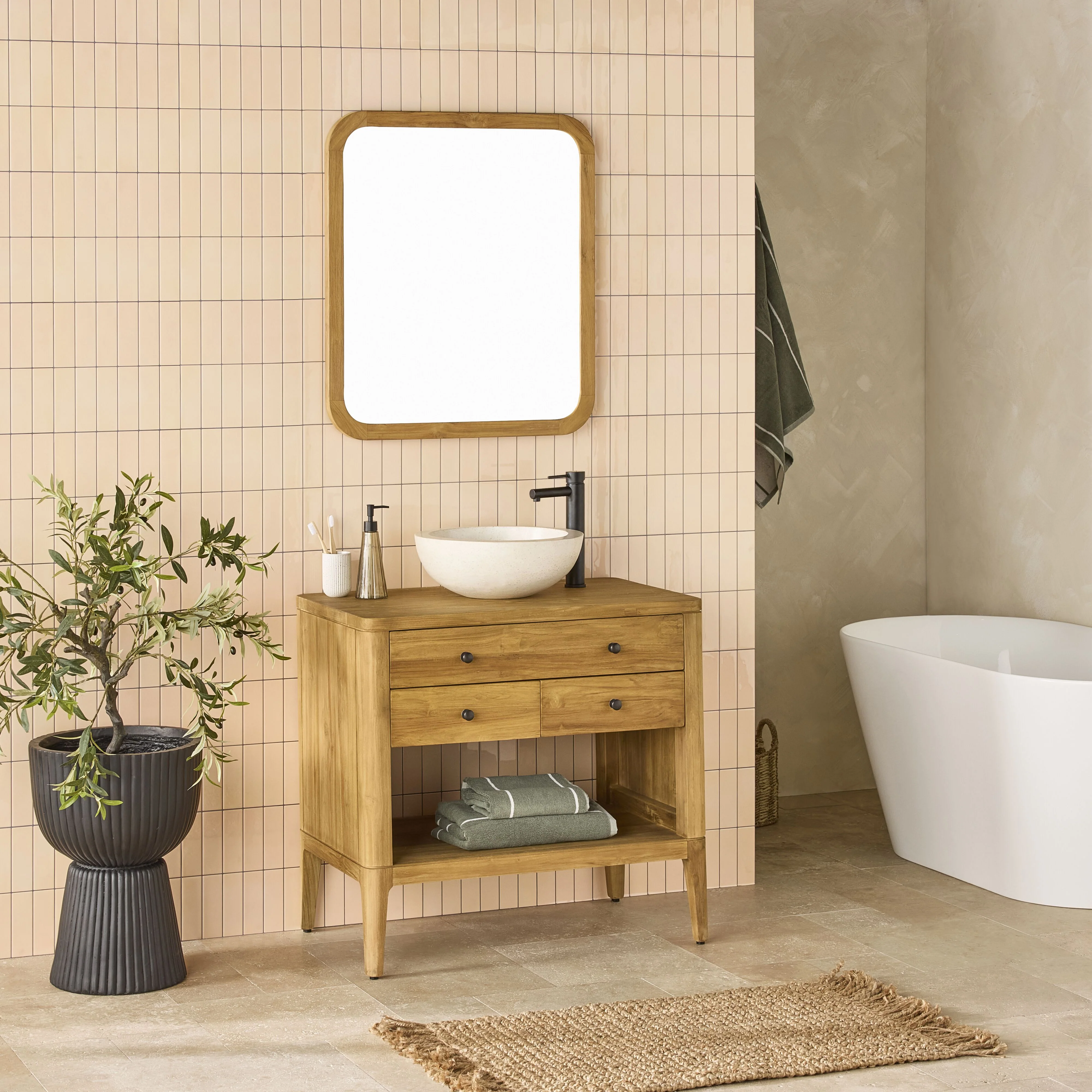 Noah Single Vanity 850mm - Image 9