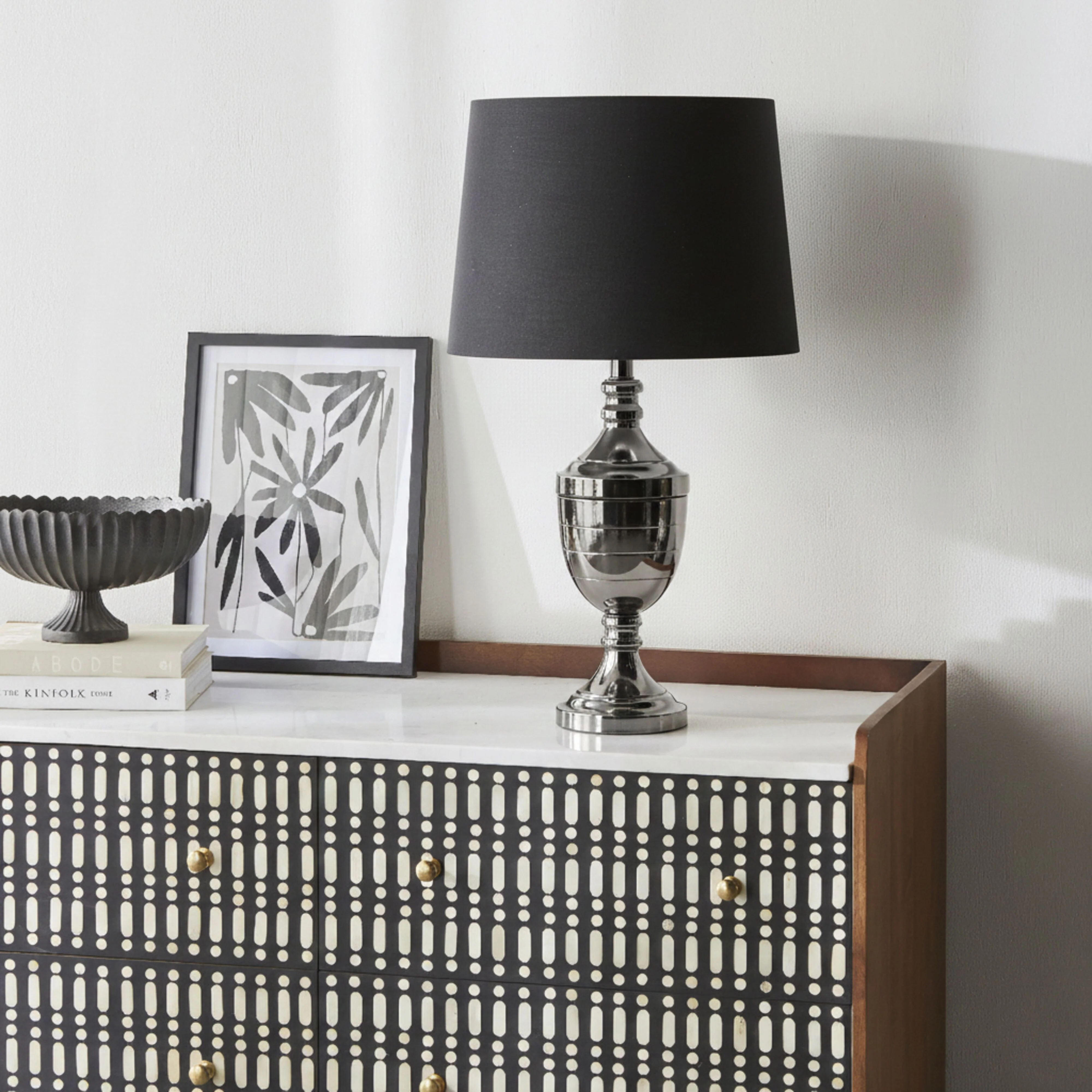 Noir Table Metal Lamp 66cm - Image 3