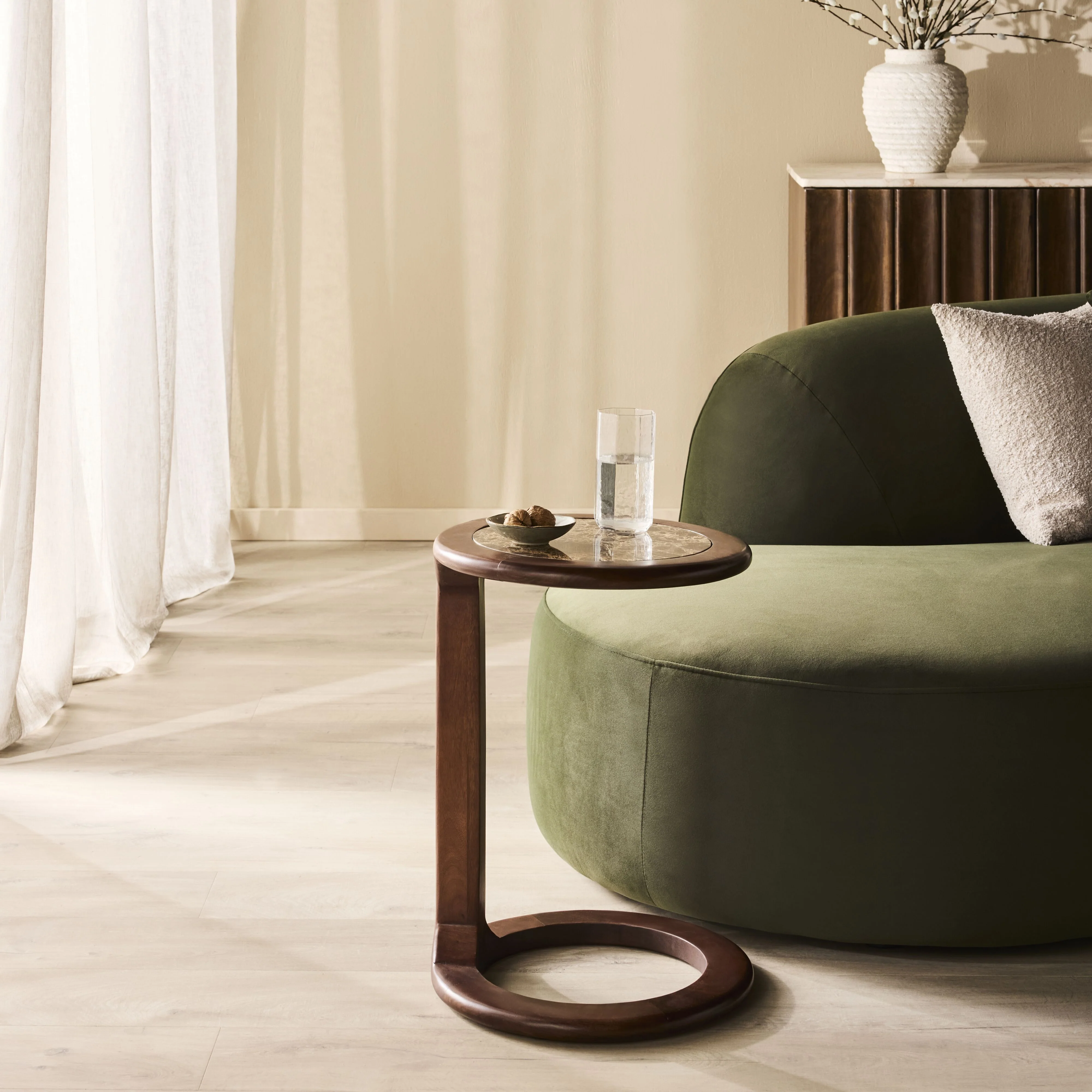 Noor Marble Side Table - Image 8