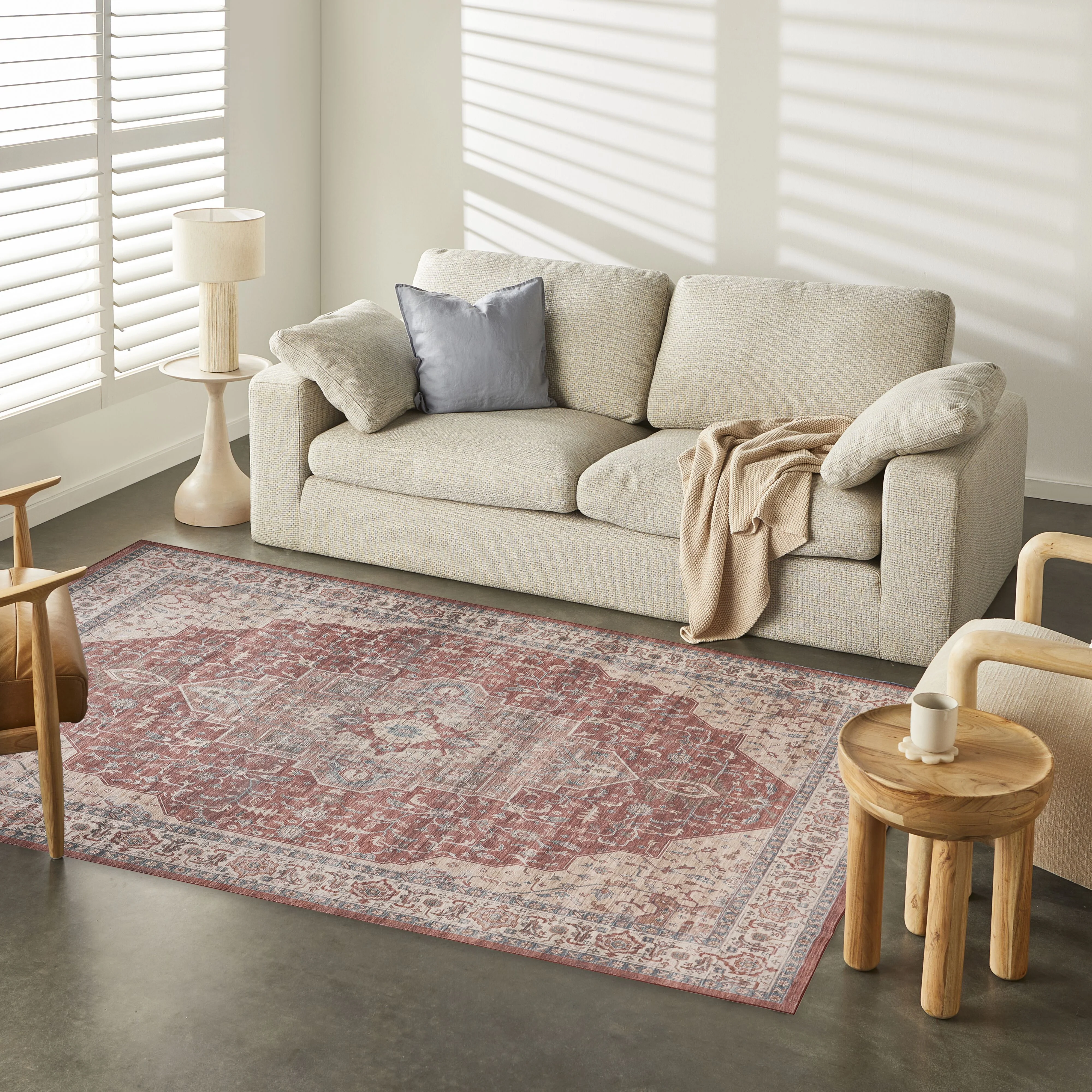 Noor Washable Rug 240x300cm - Image 5