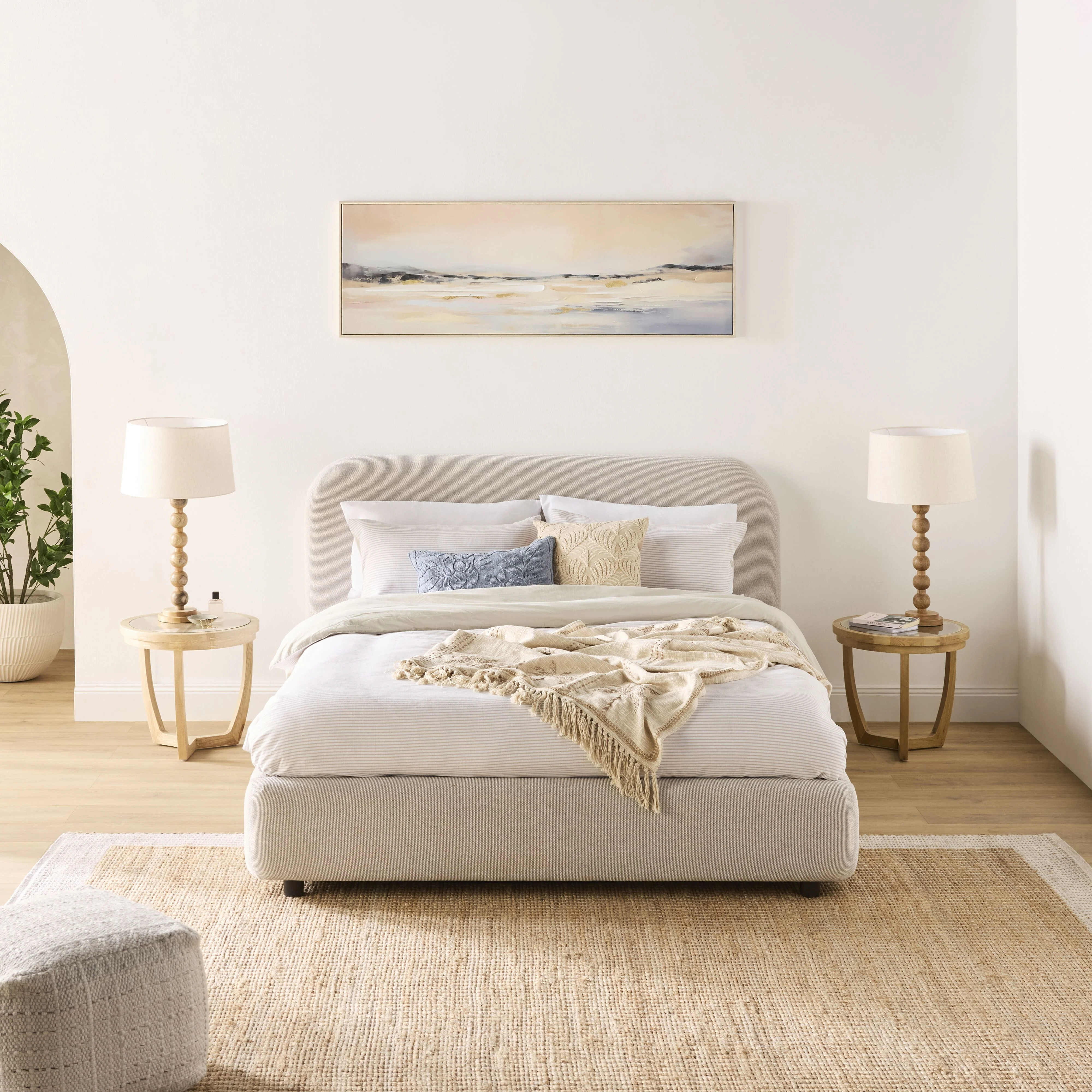 Noora King Bed Gas Lift - Image 12