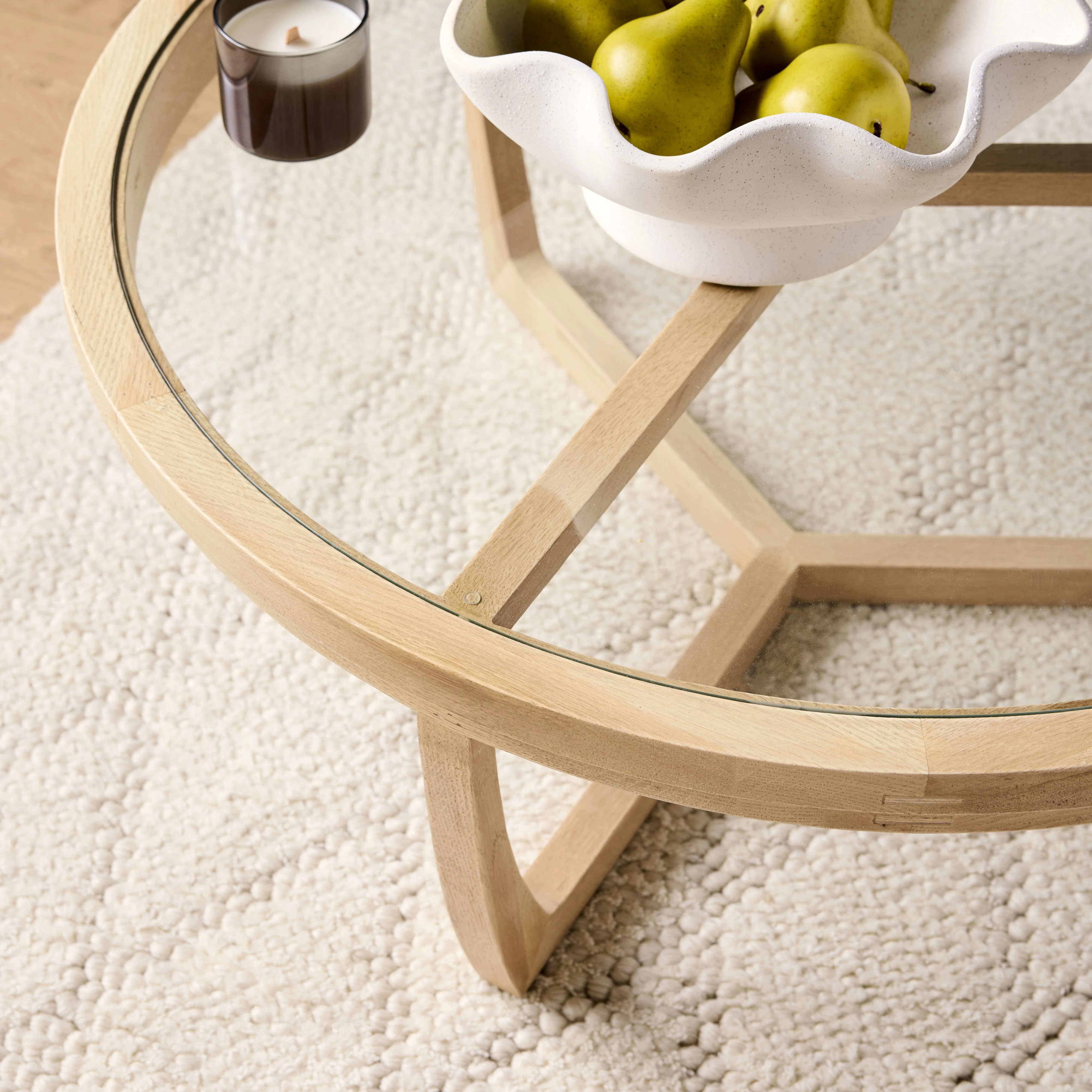 Nori Glass Top Coffee table - Image 5