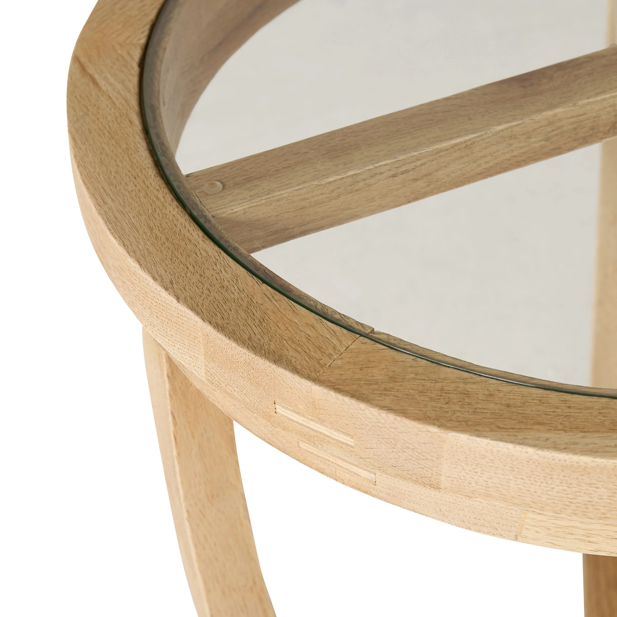 Nori Glass Top Side table - Image 3