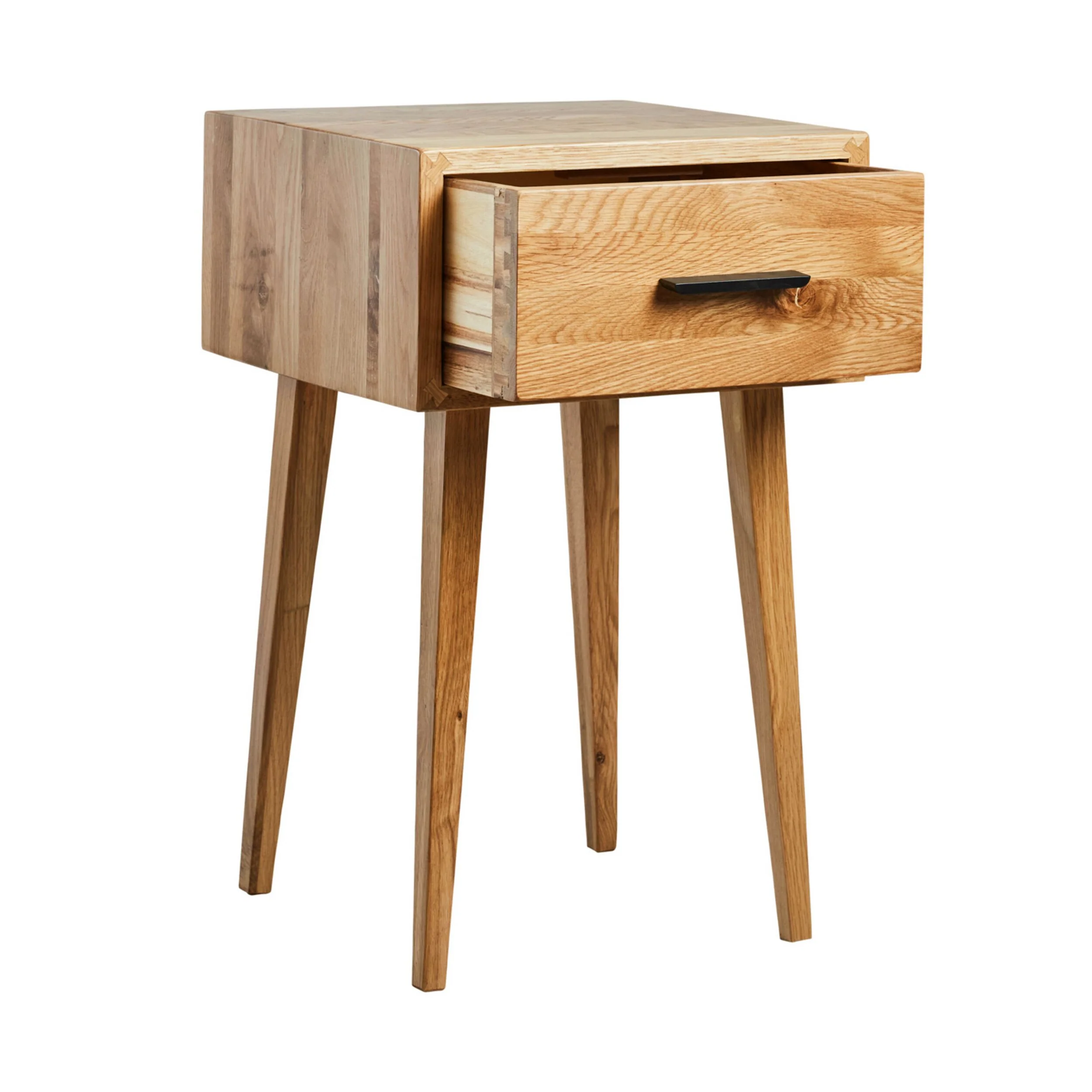 Oakdale 1 Drawer Bedside Table - Image 3