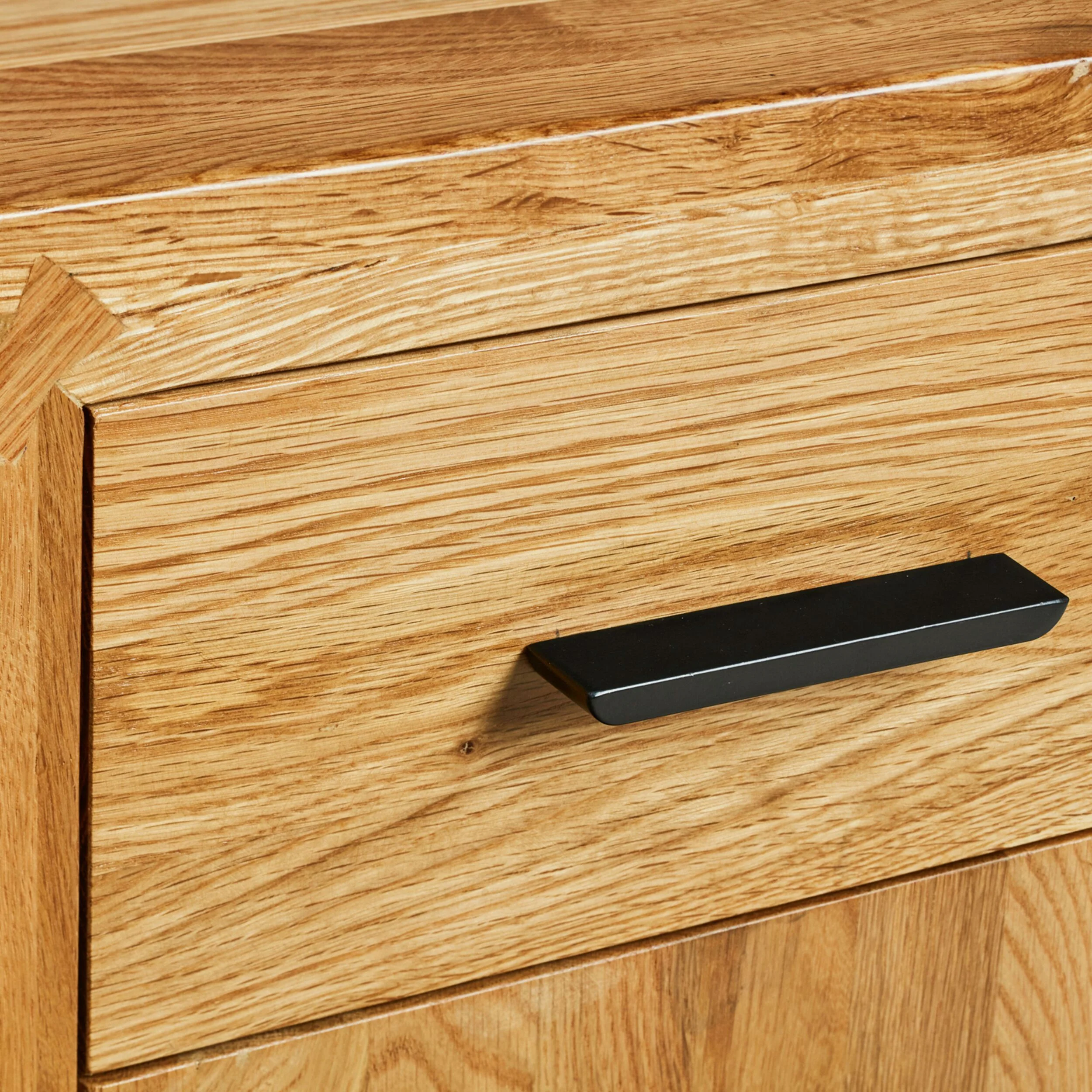 Oakdale 3 Drawer Bedside Table - Image 5