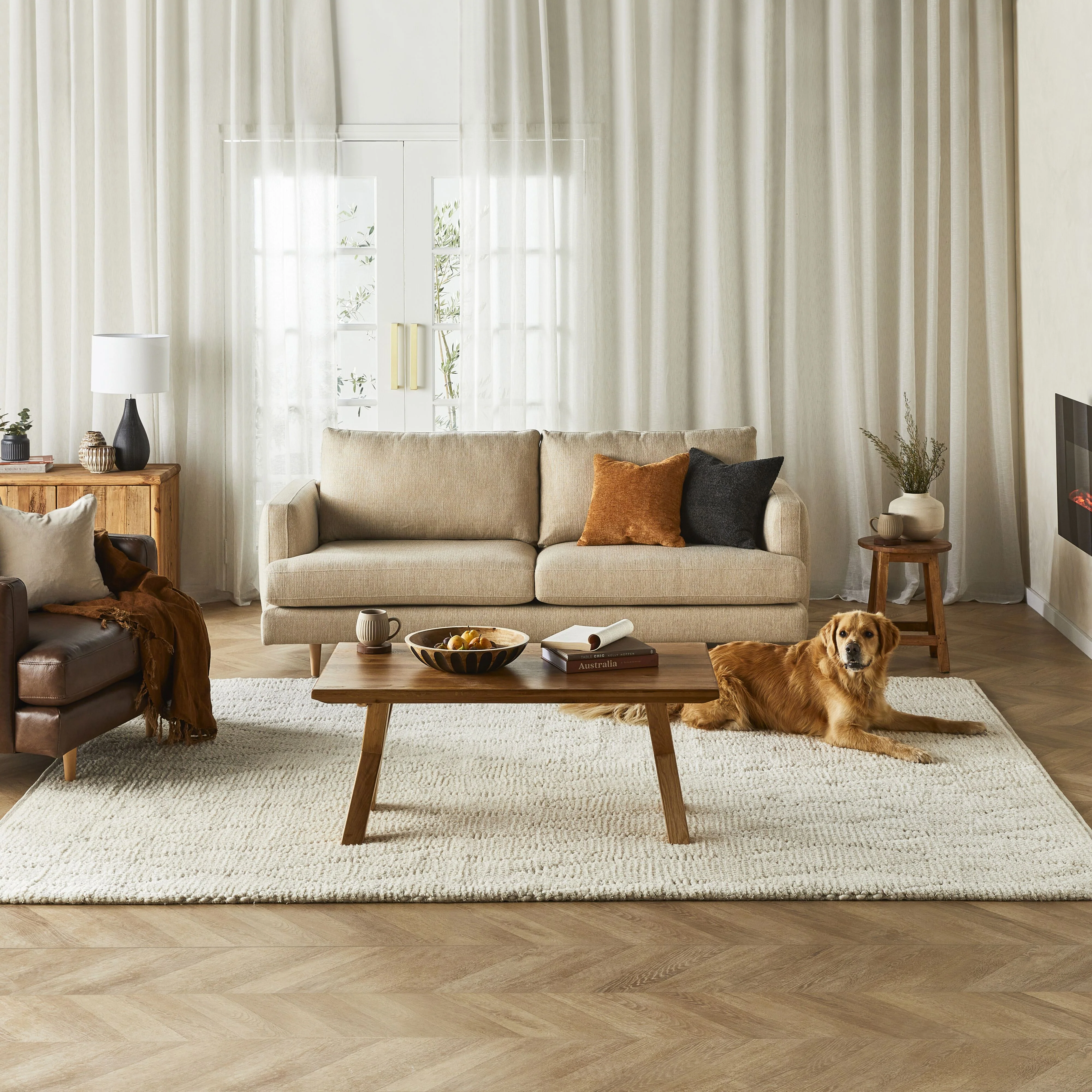 Oakdale Cross Leg Coffee Table - Image 5