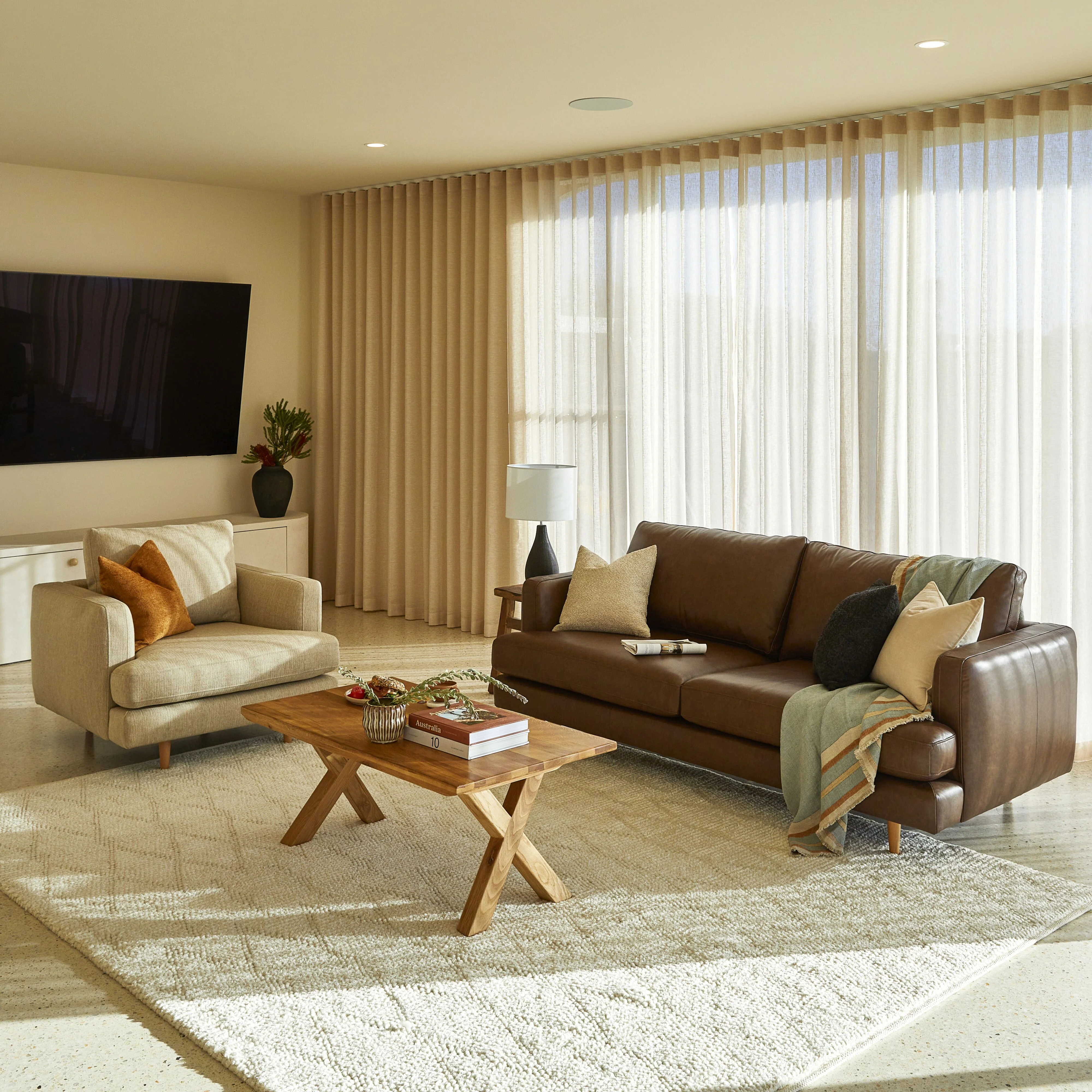 Oakdale Cross Leg Coffee Table - Image 8