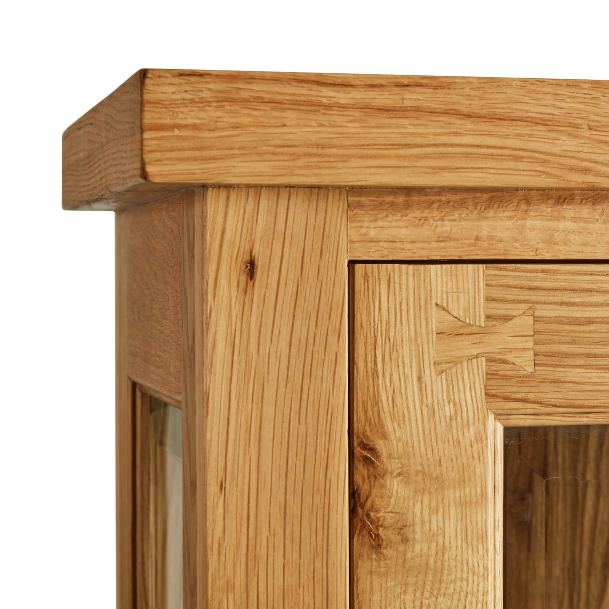 Oakdale 2 Door Display Cabinet 165 x 100cm - Image 4