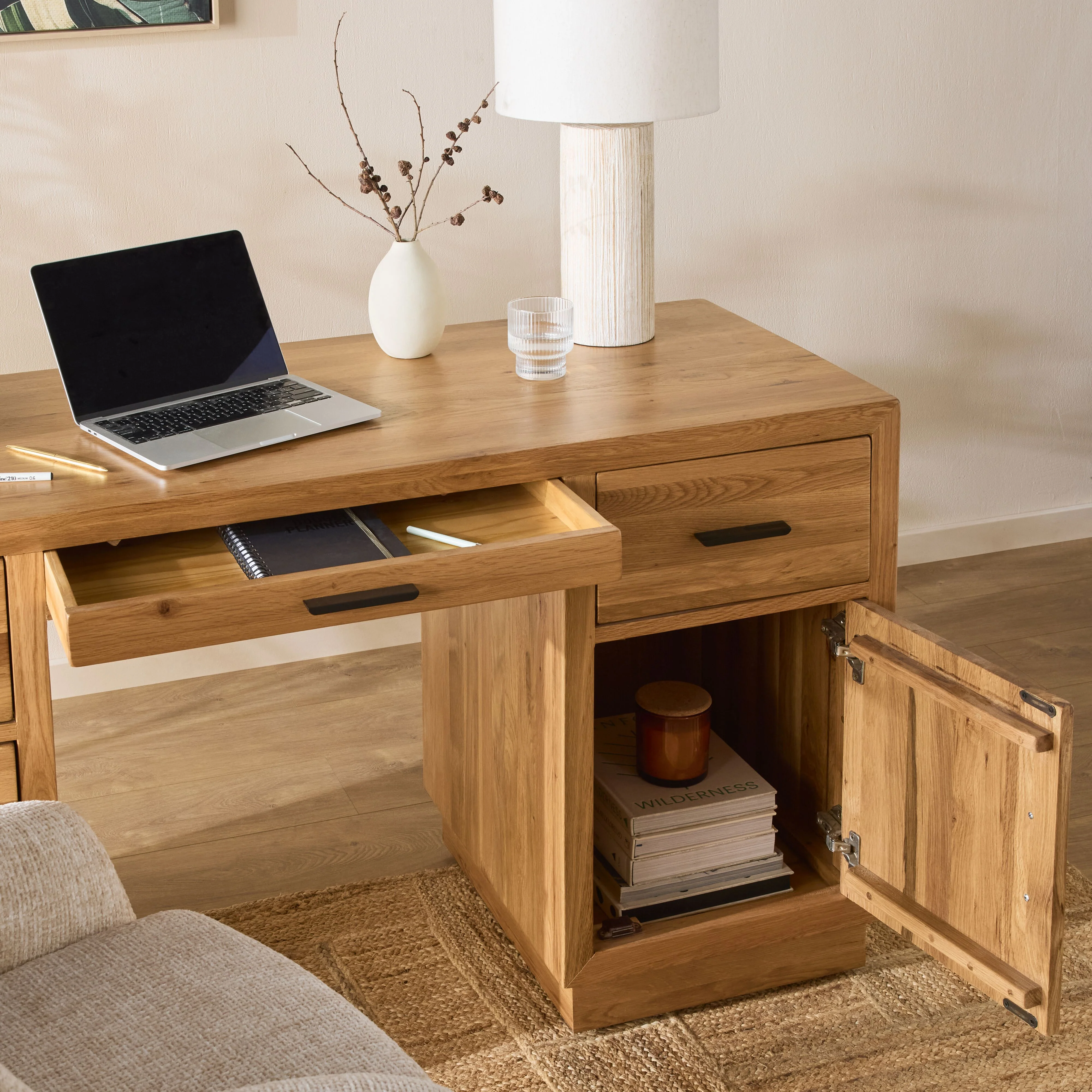 Oakdale Double Pedestal Desk - Image 11