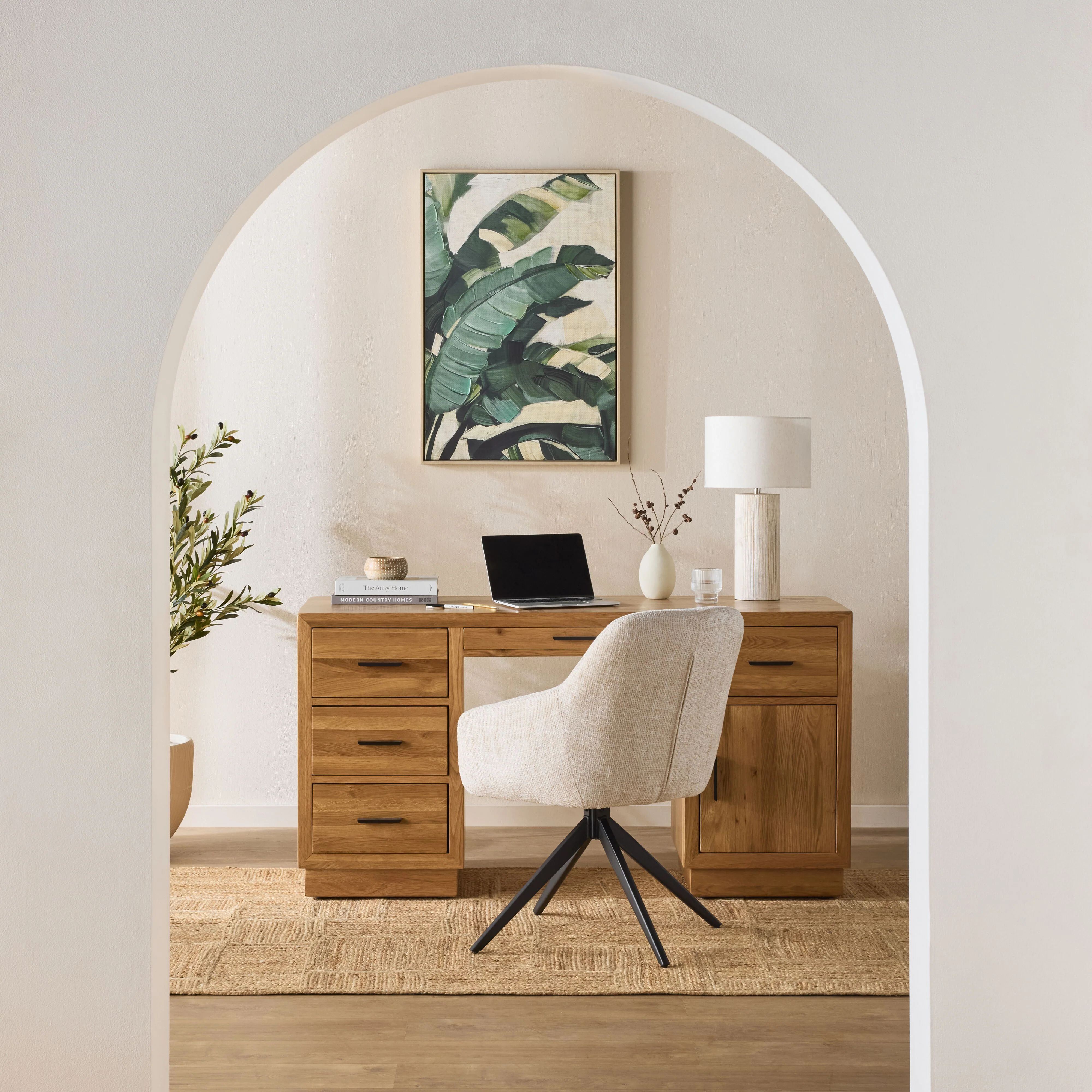 Oakdale Double Pedestal Desk - Image 8